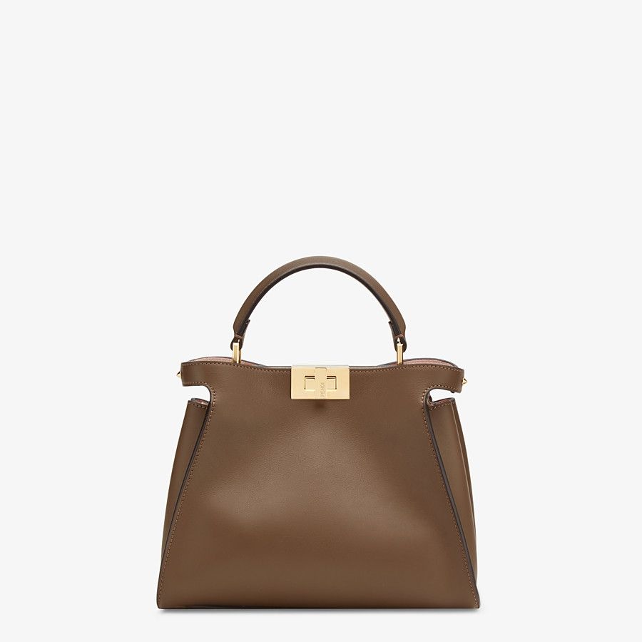 Brown leather bag - 1