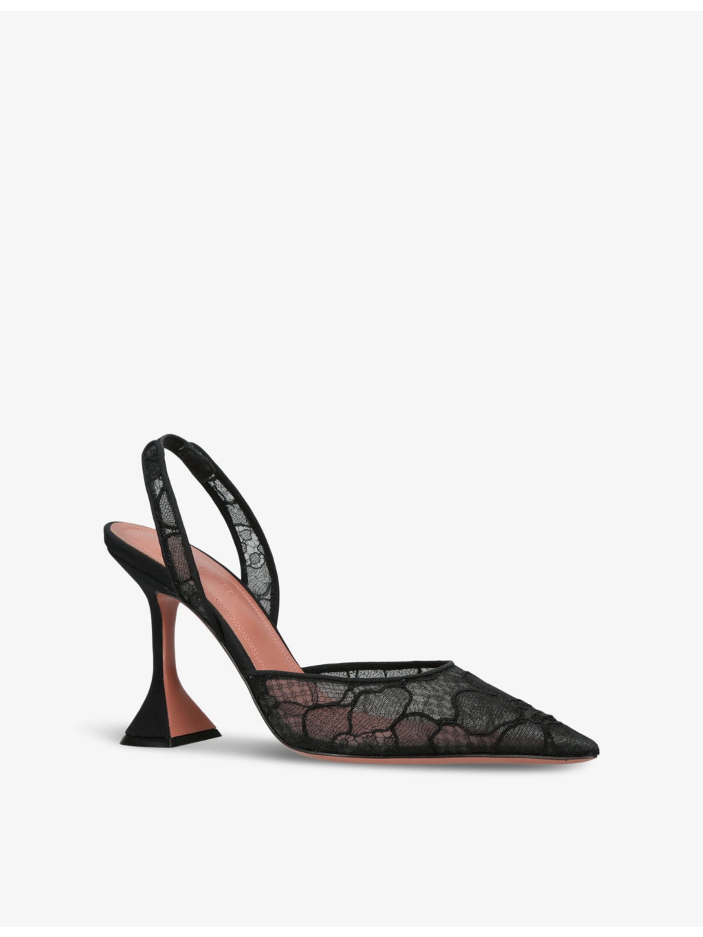 Holli 95 sling-back lace heeled courts - 3
