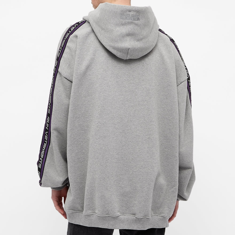 VETEMENTS Logo Taped Oversized Hoody - 6