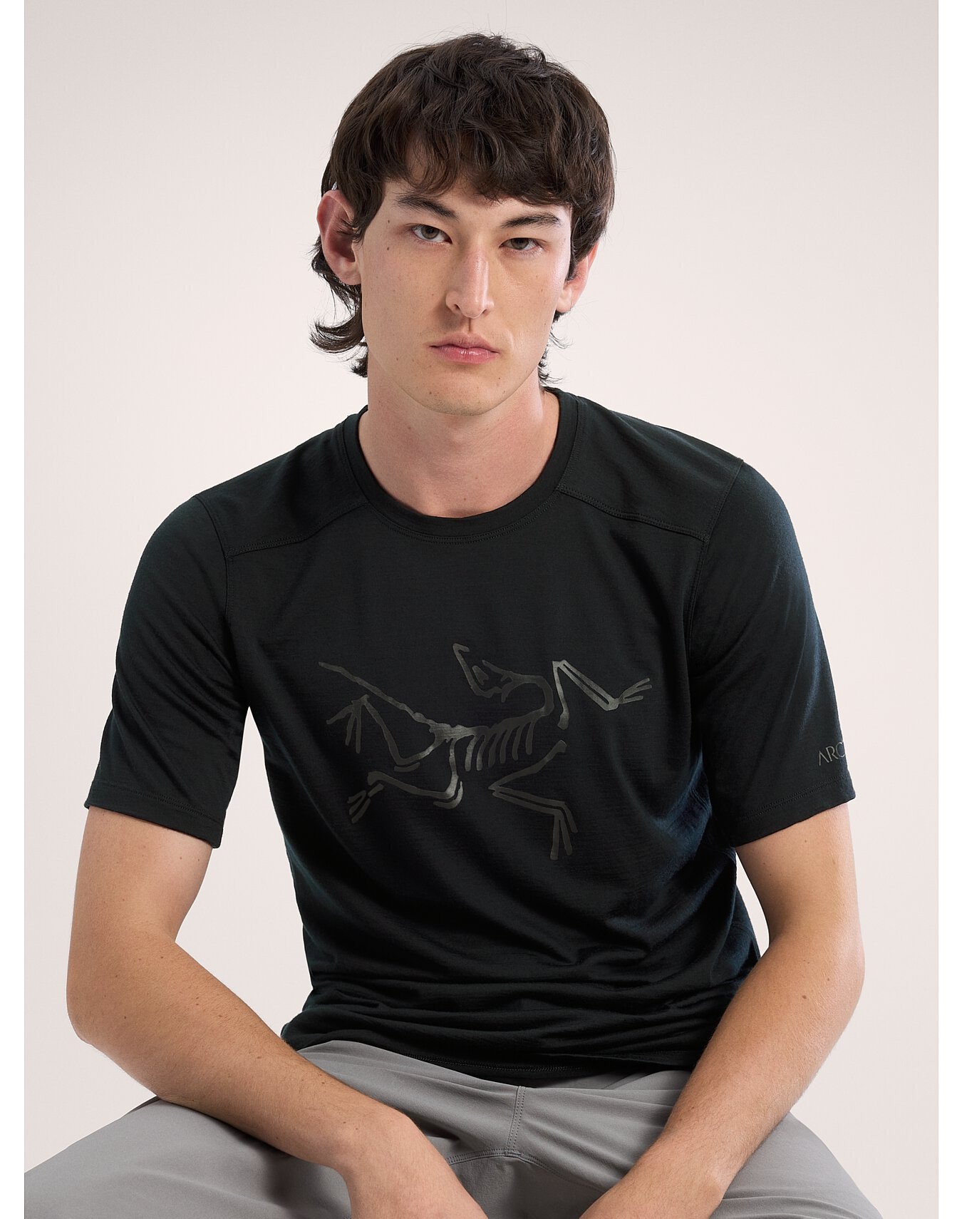 Ionia Merino Wool Logo Shirt SS - 3