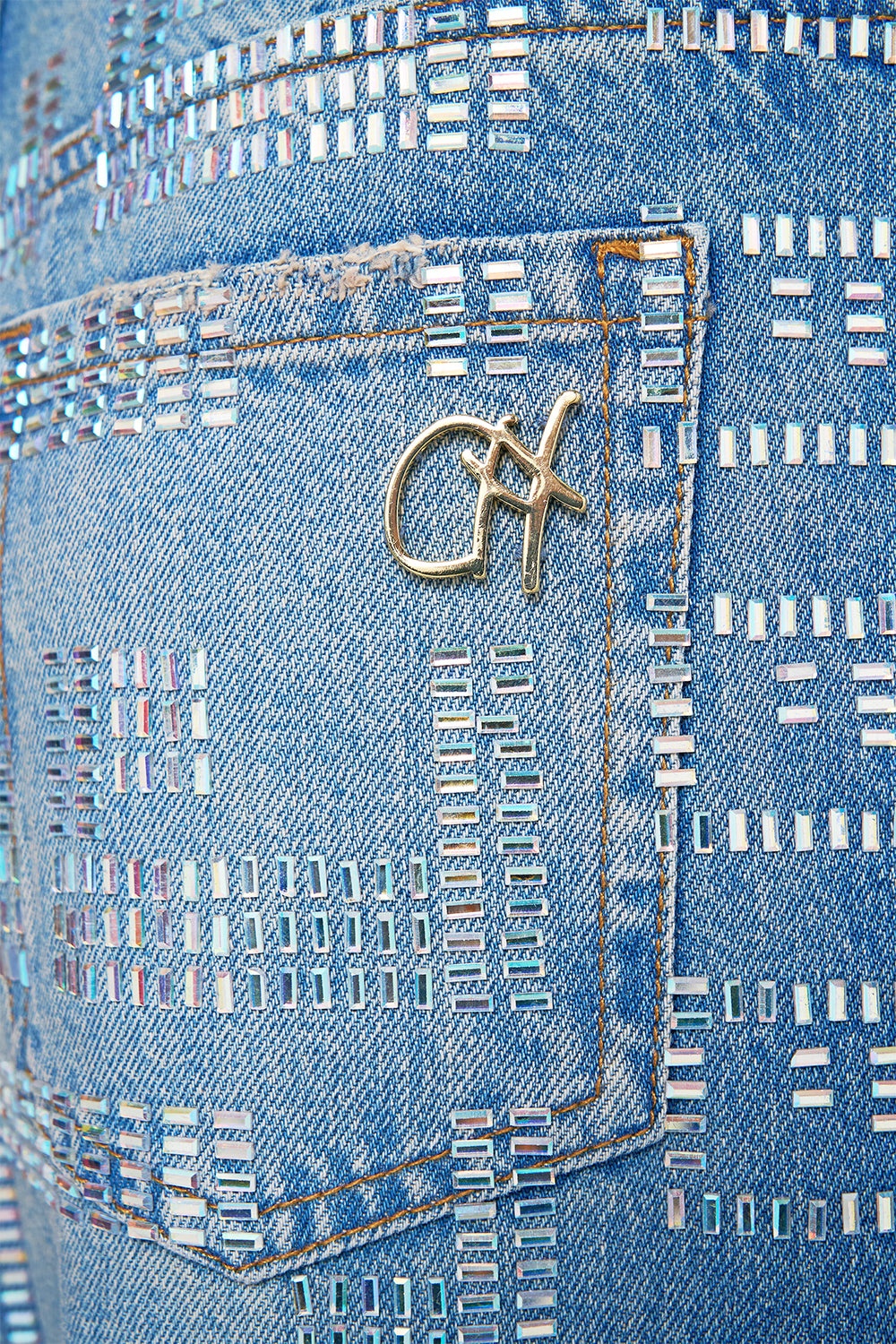 MILLA MYSTIC MONOGRAM GIRLFRIEND JEAN - 7