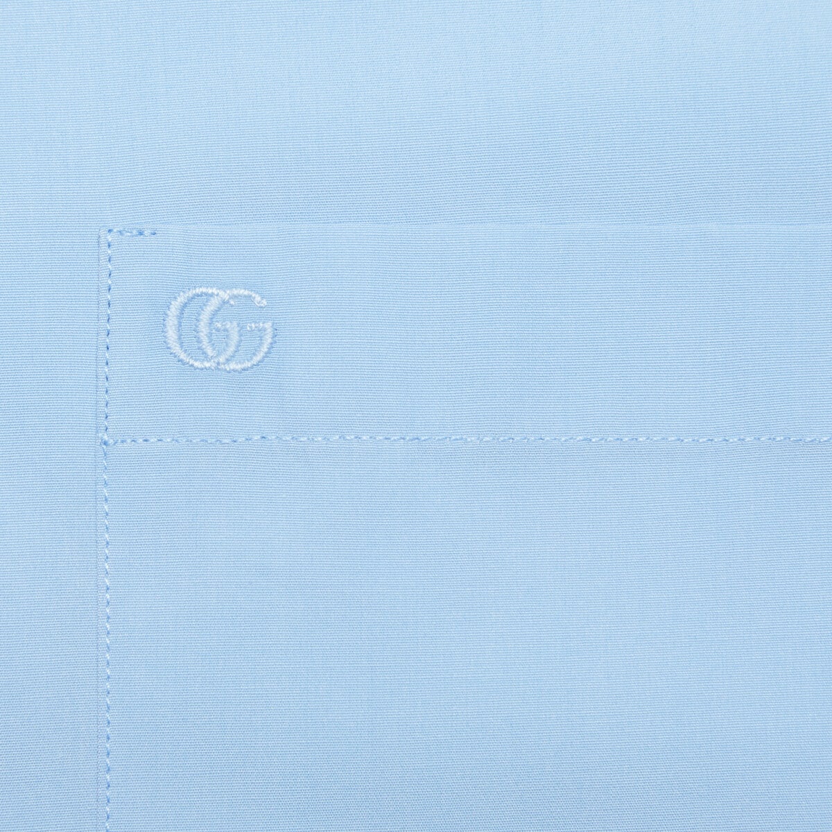 Poplin cotton shirt with embroidery - 5
