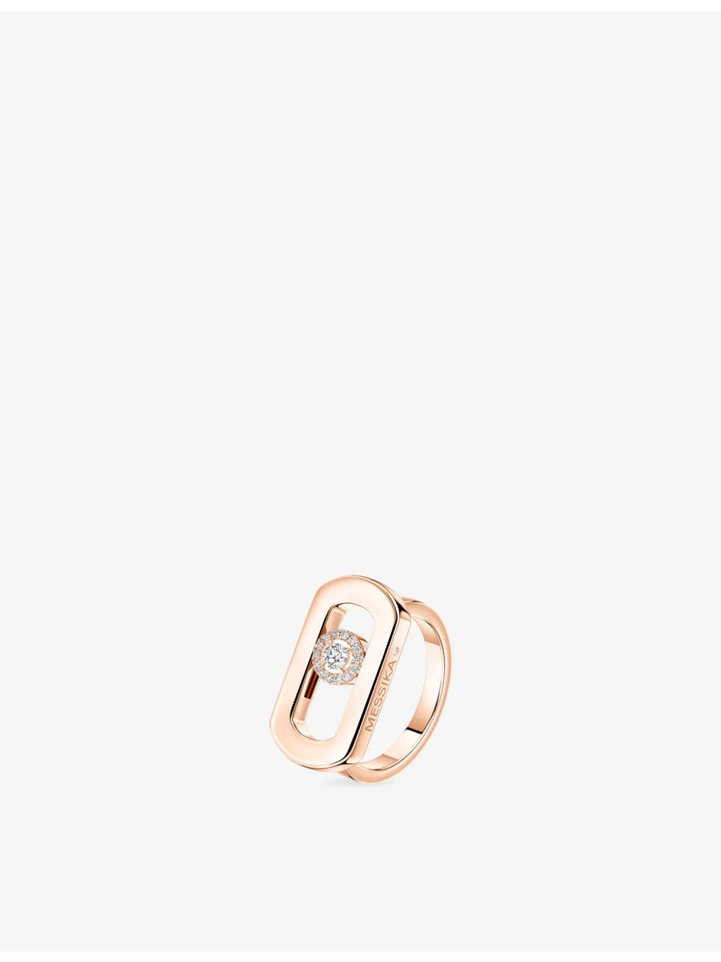 So Move 18ct gold and 0.1ct diamond ring - 1