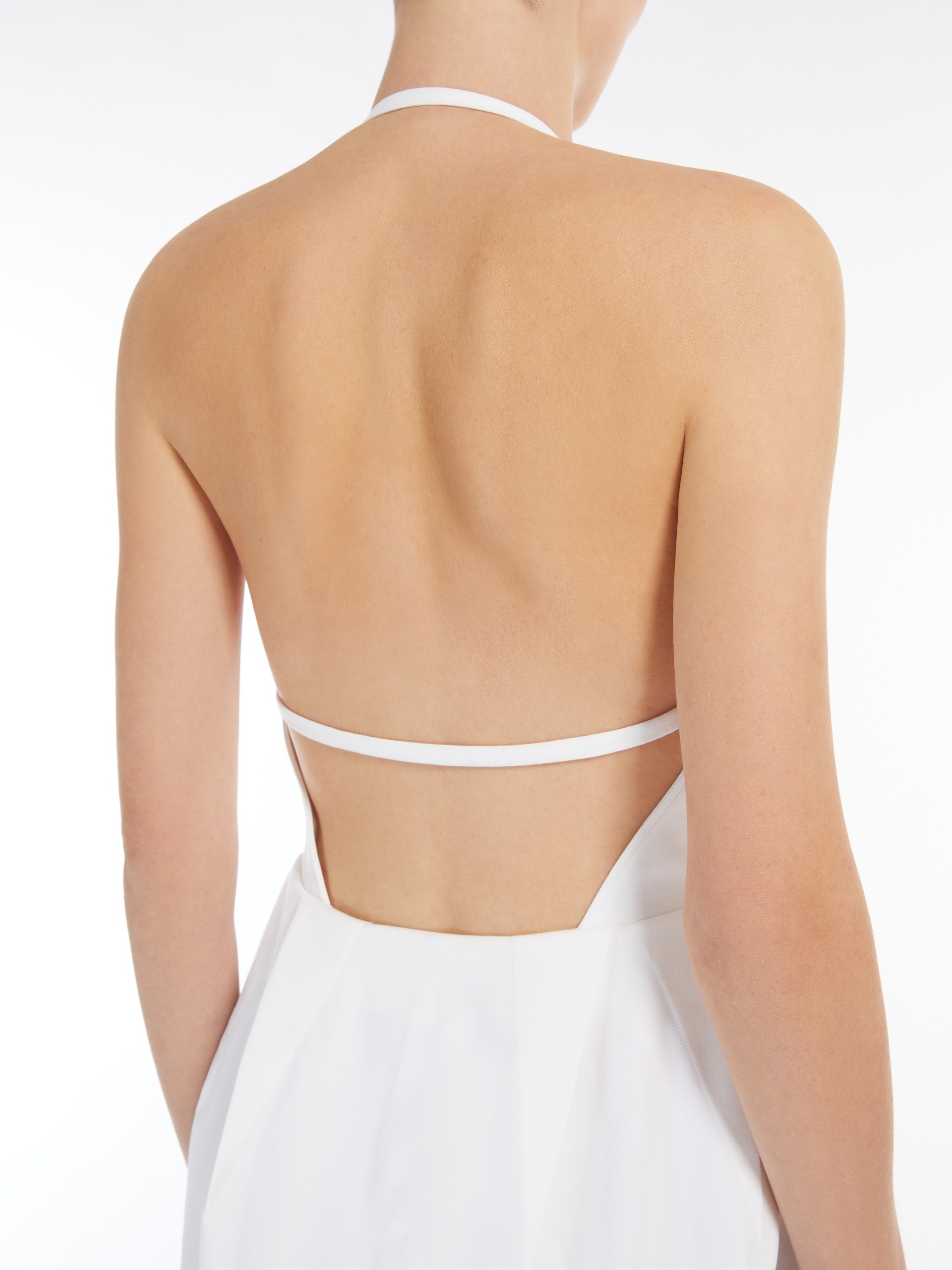 ANCONA1234 Sleeveless gabardine dress - 6