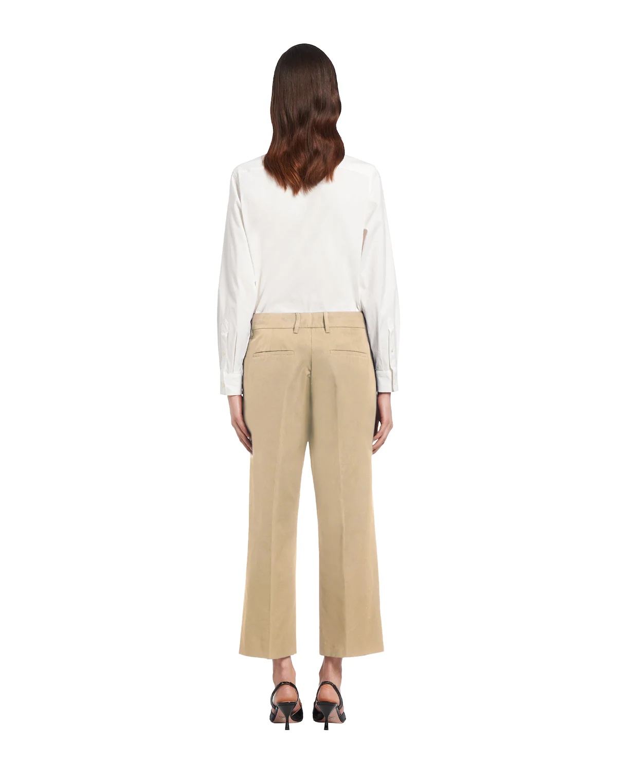 Cotton poplin trousers - 4