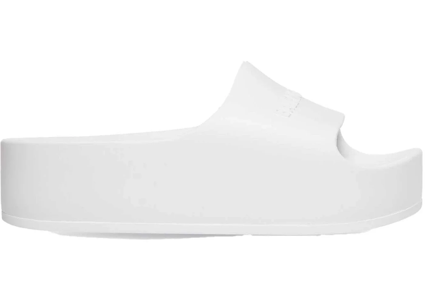 Women's Chunky Slide Sandal in White - 1