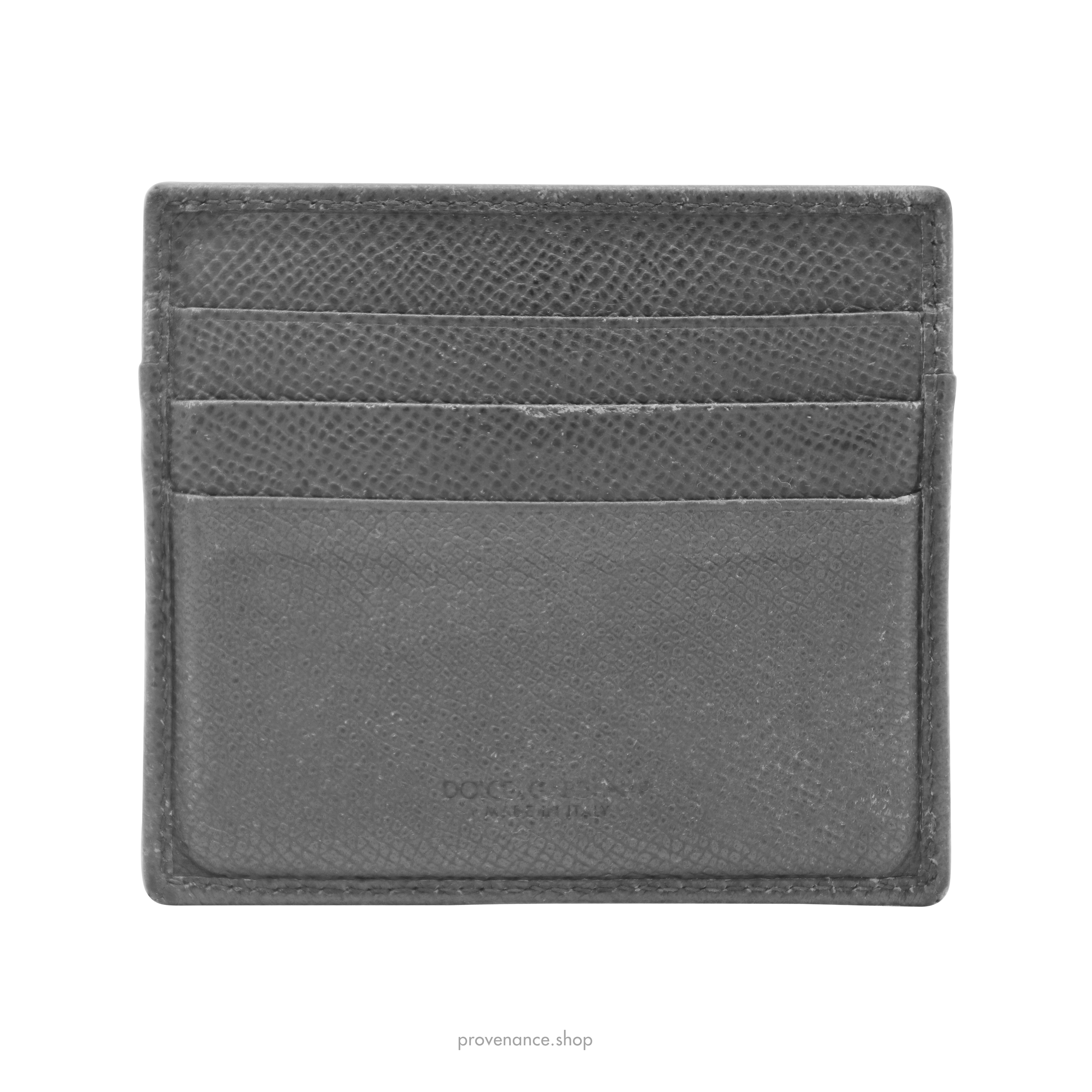 Dolce & Gabbana Card Holder Wallet - Gray - 2