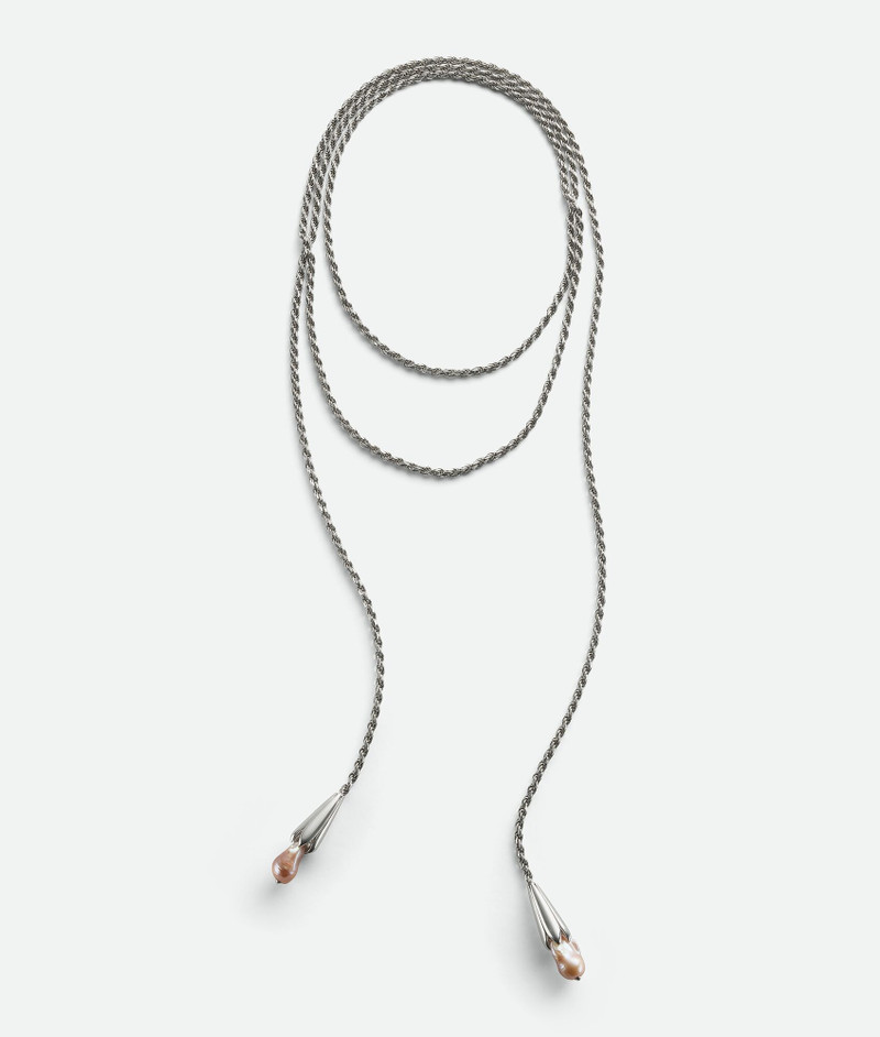 Pearl Scarf Necklace 1