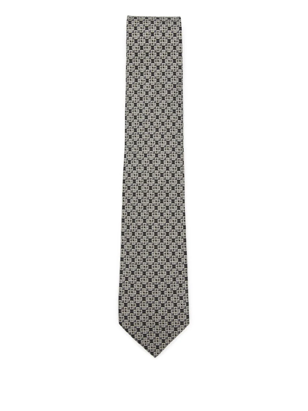 patterned tie - 1