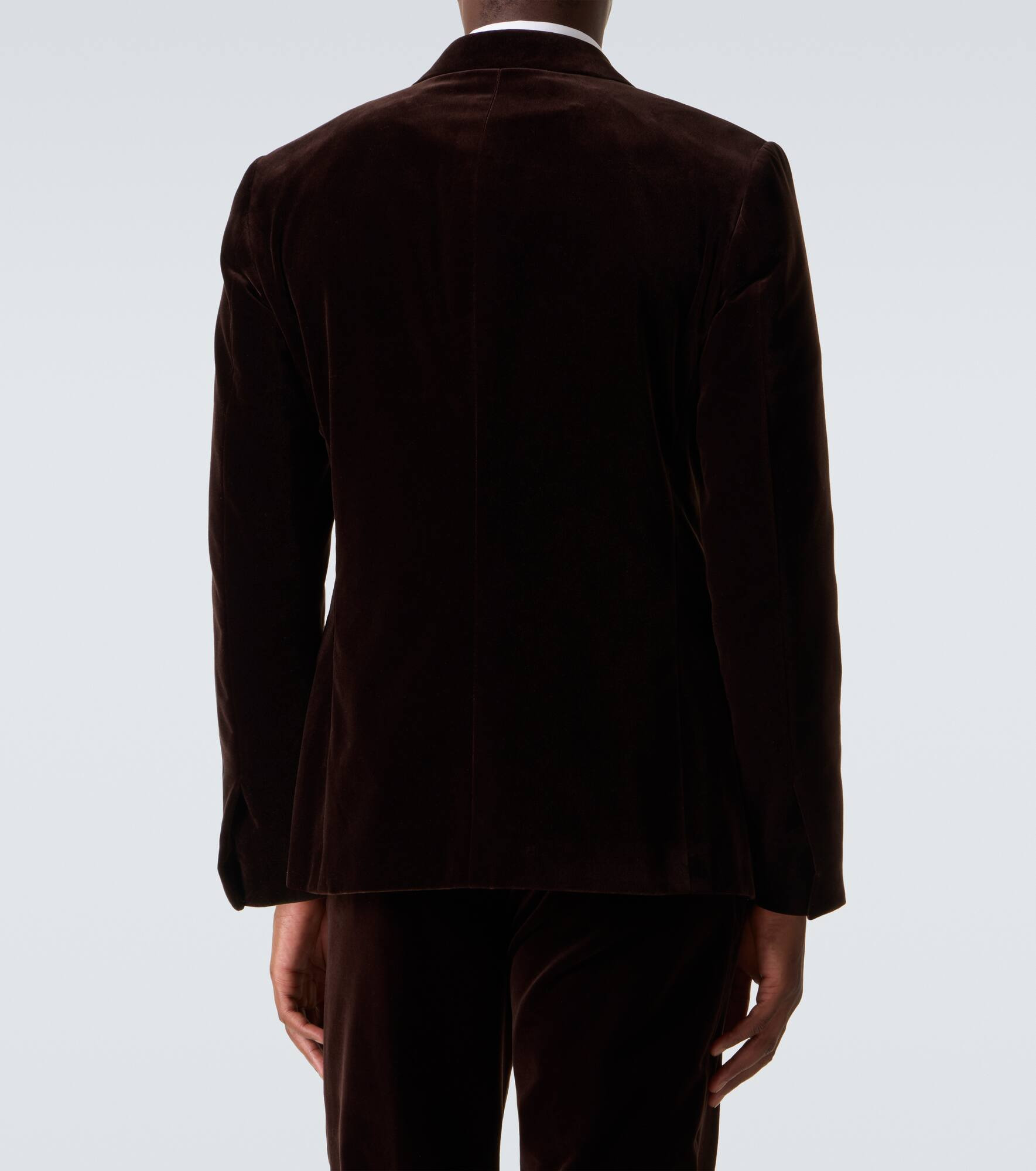Kent cotton velvet suit jacket - 4