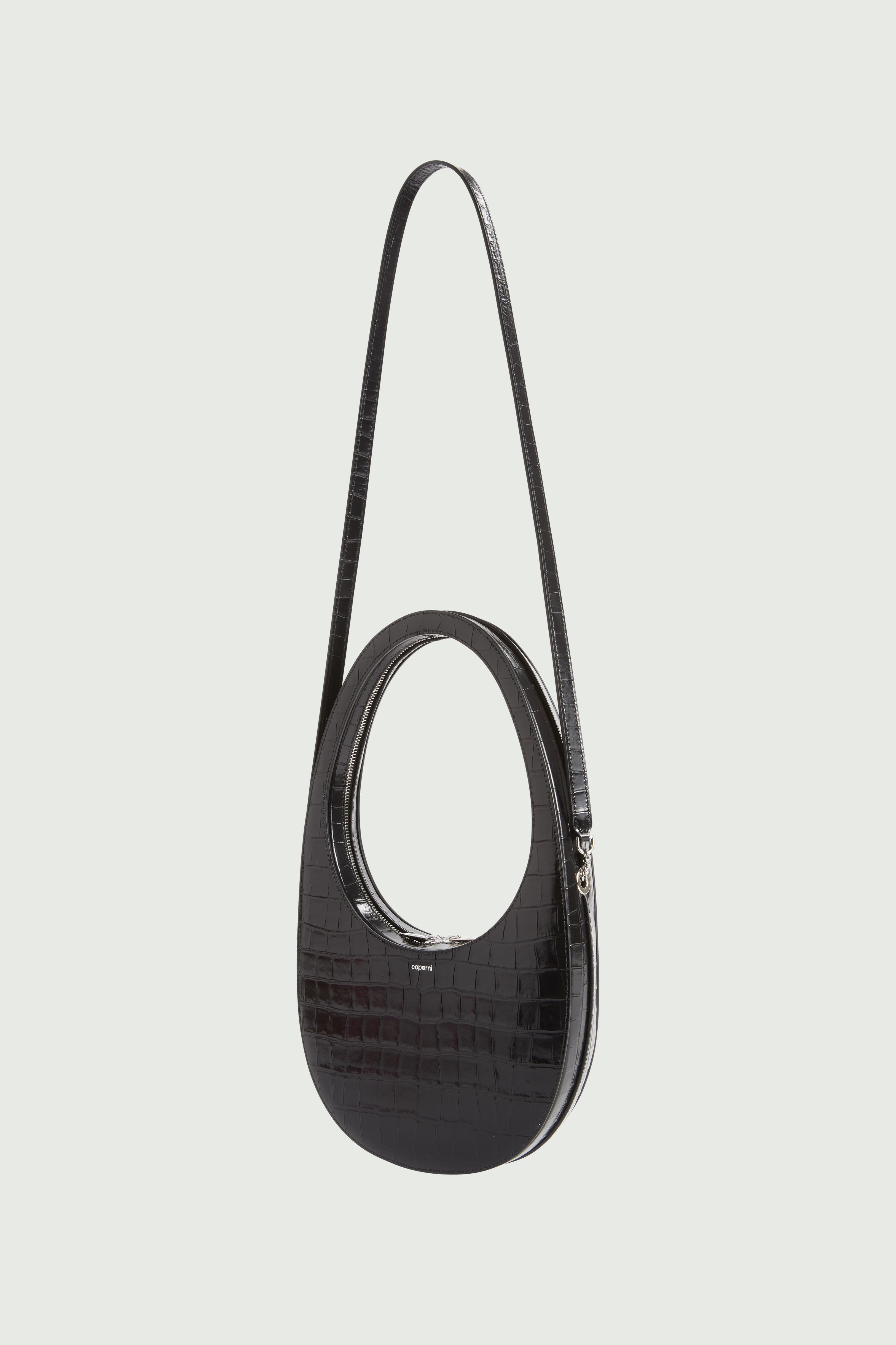 Croco Crossbody Swipe Bag - 4