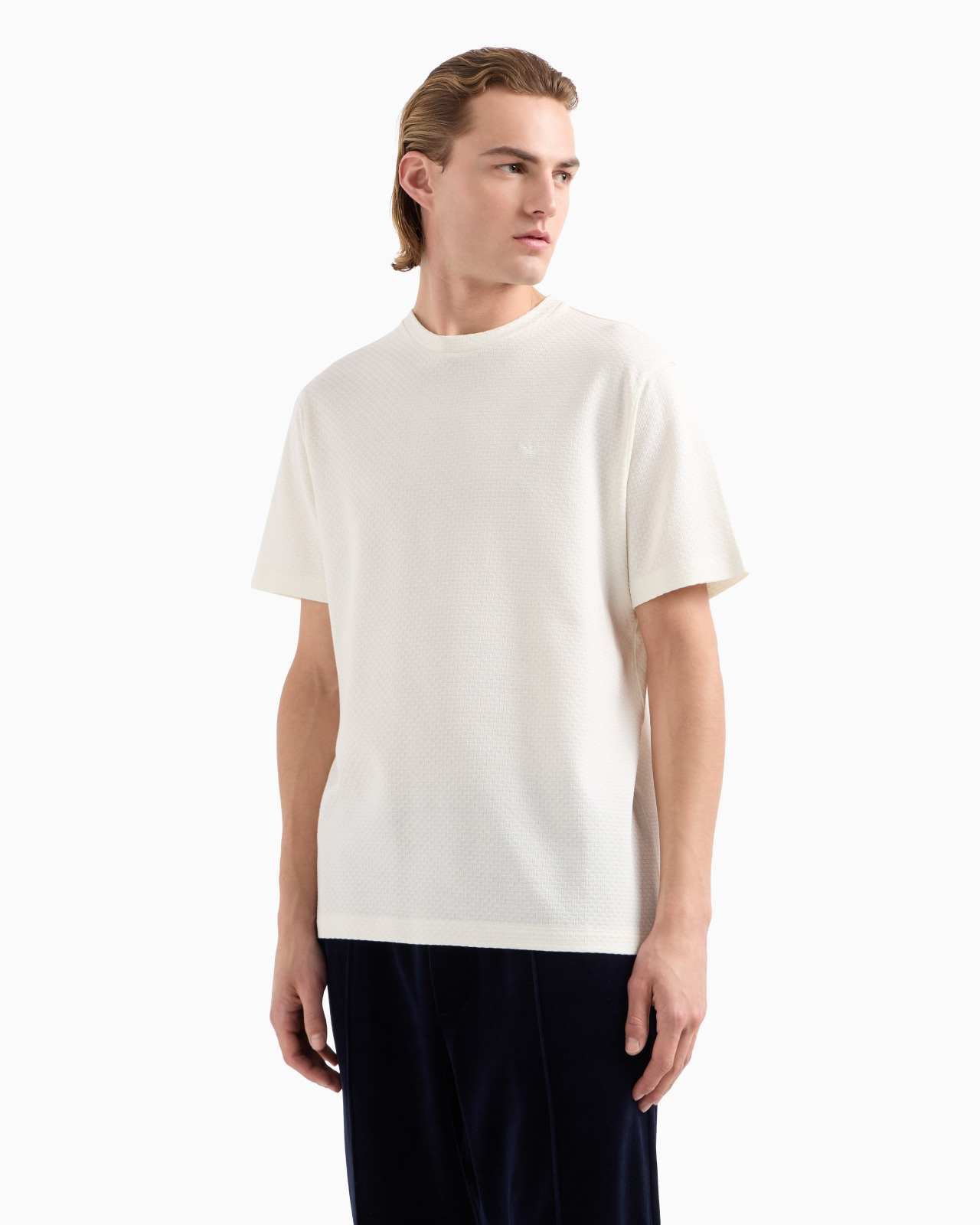 Jacquard jersey T-shirt - 2