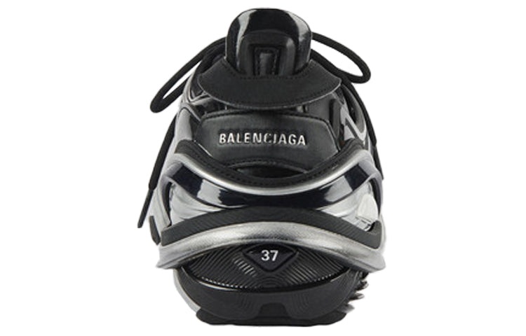 (WMNS) Balenciaga Tyrex Sport Shoes Black/Gray 617517W2CB11081 - 4
