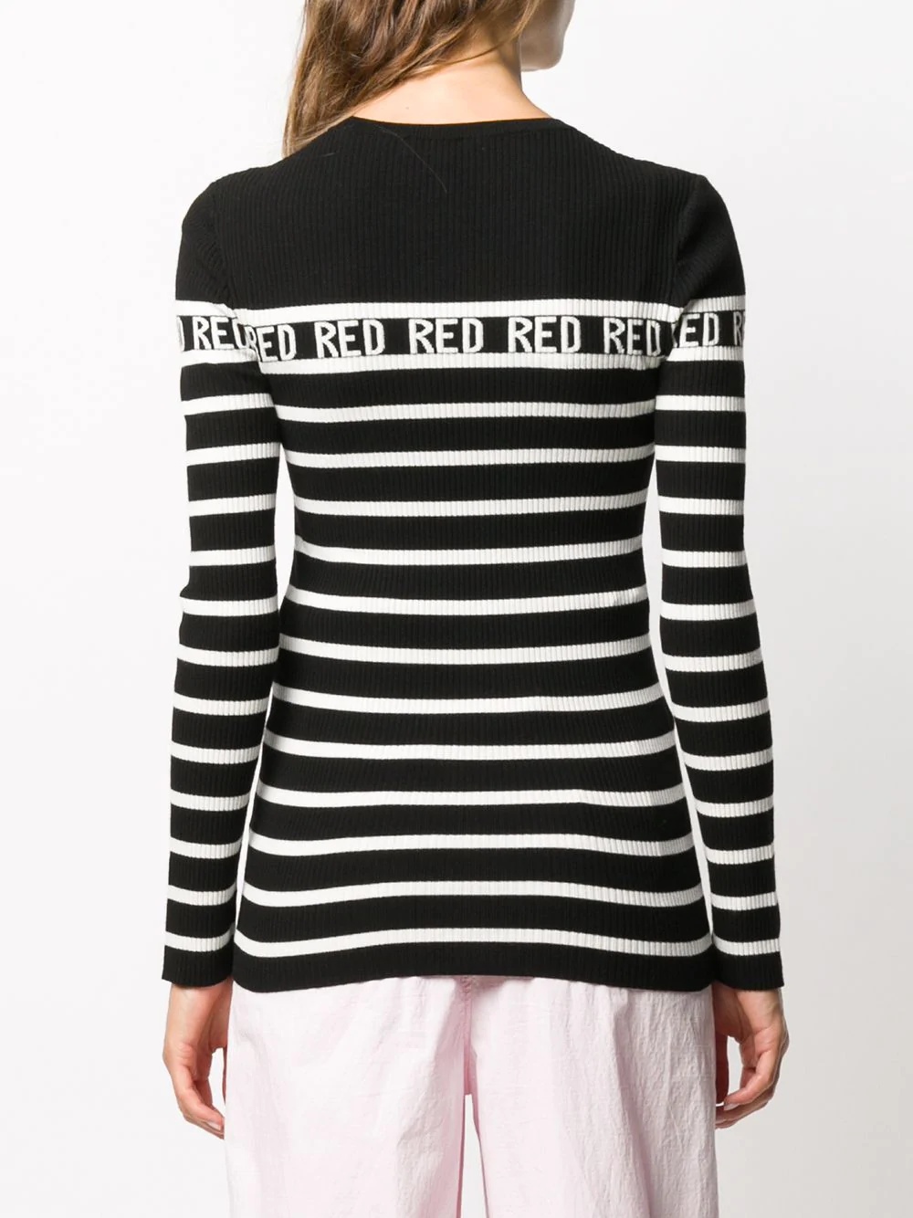 striped rib-knit top - 4