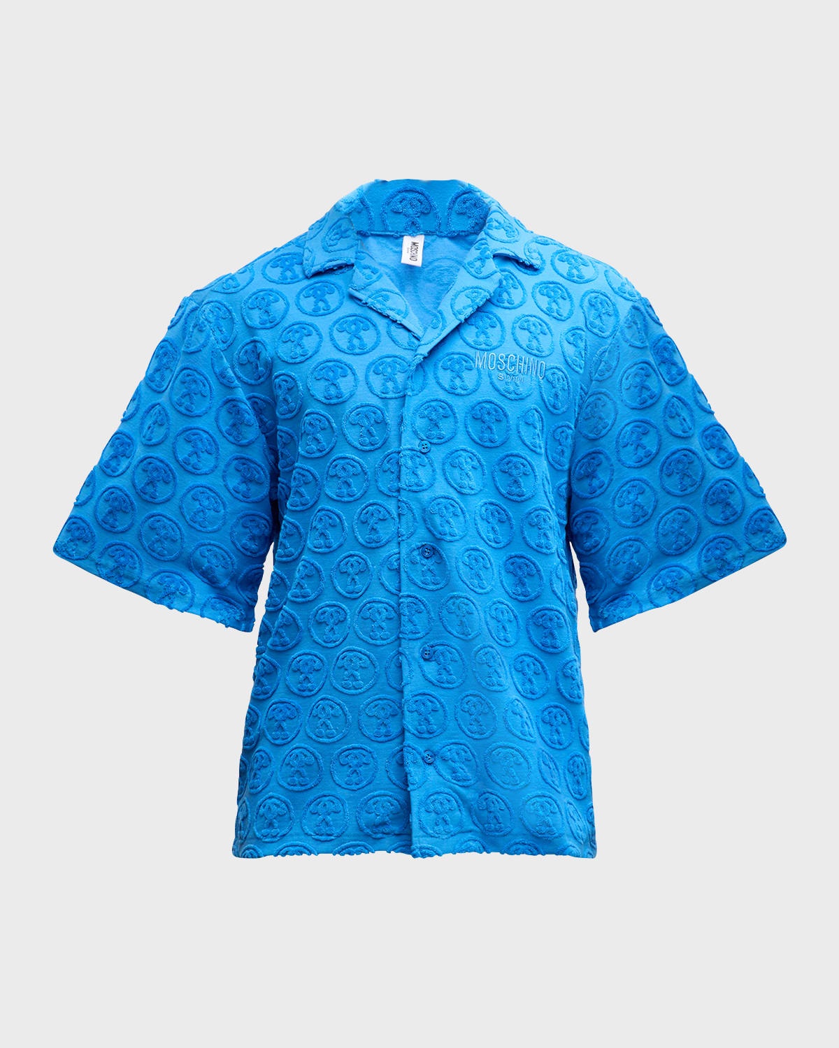 Men's Monogram Toweling Camp Shirt - 1