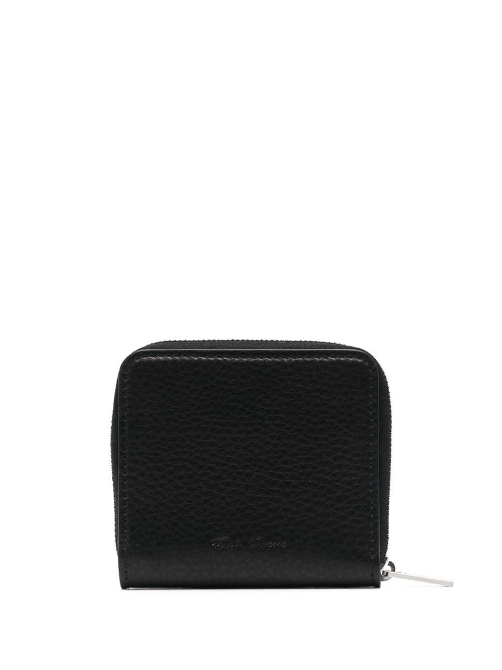 zip-up leather wallet - 1