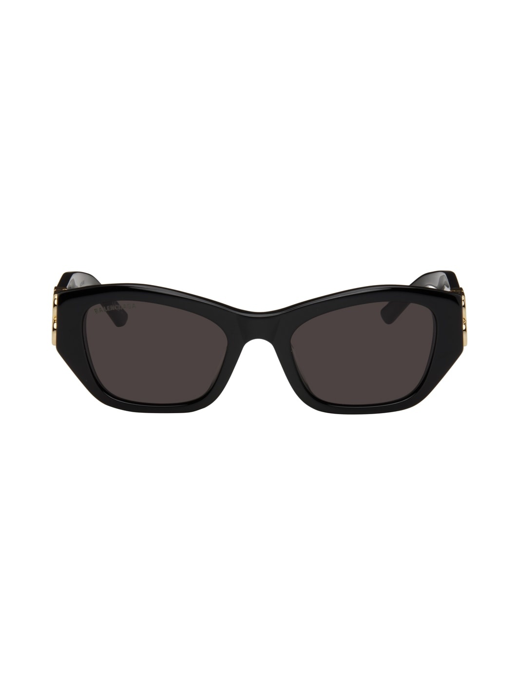 Black Rectangular Sunglasses - 1