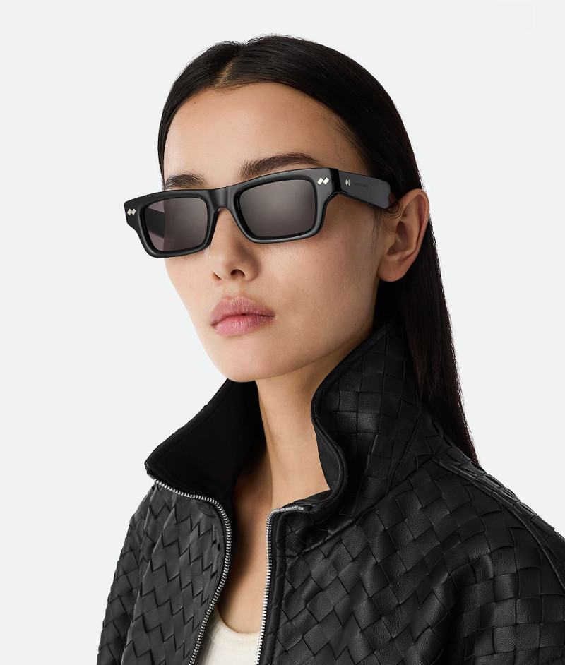 Bottega Veneta Dizzy Square Sunglasses outlook
