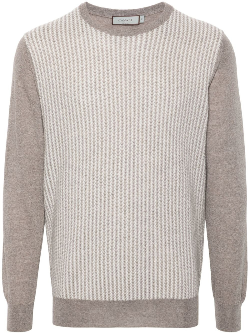 geometric-pattern sweater 1