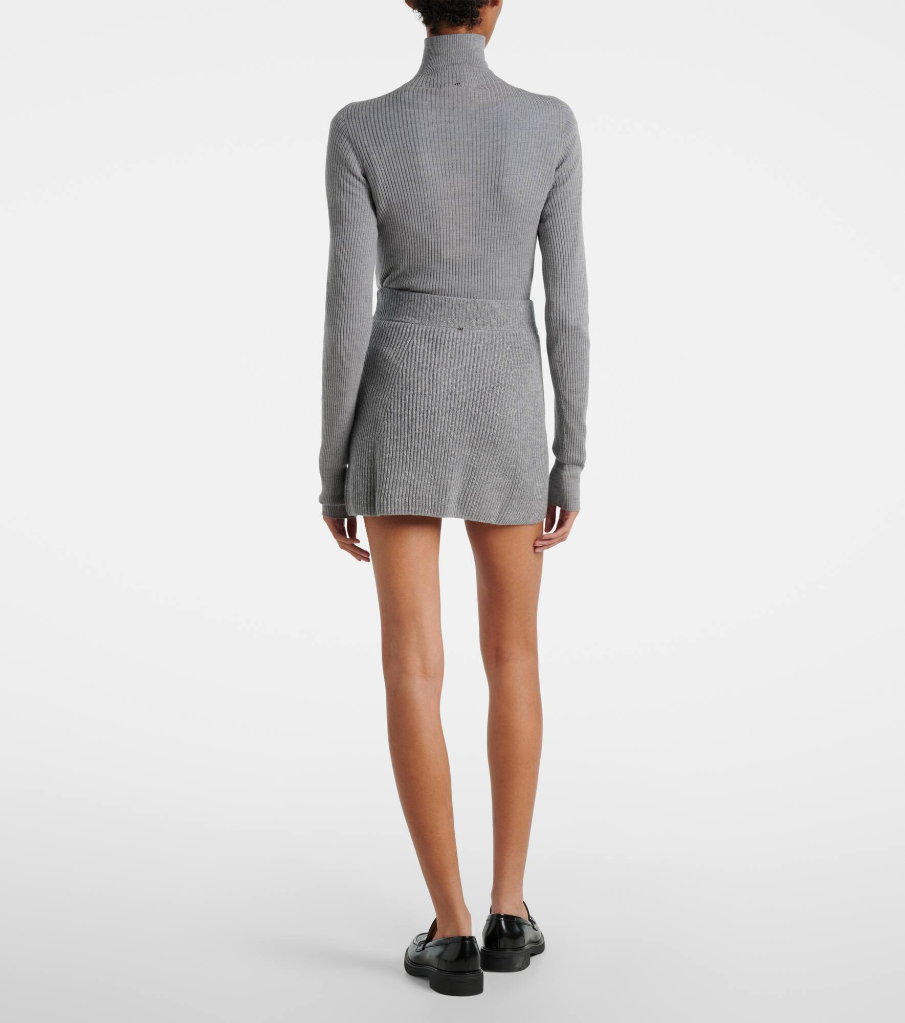 Refolo wool and cashmere miniskirt - 3