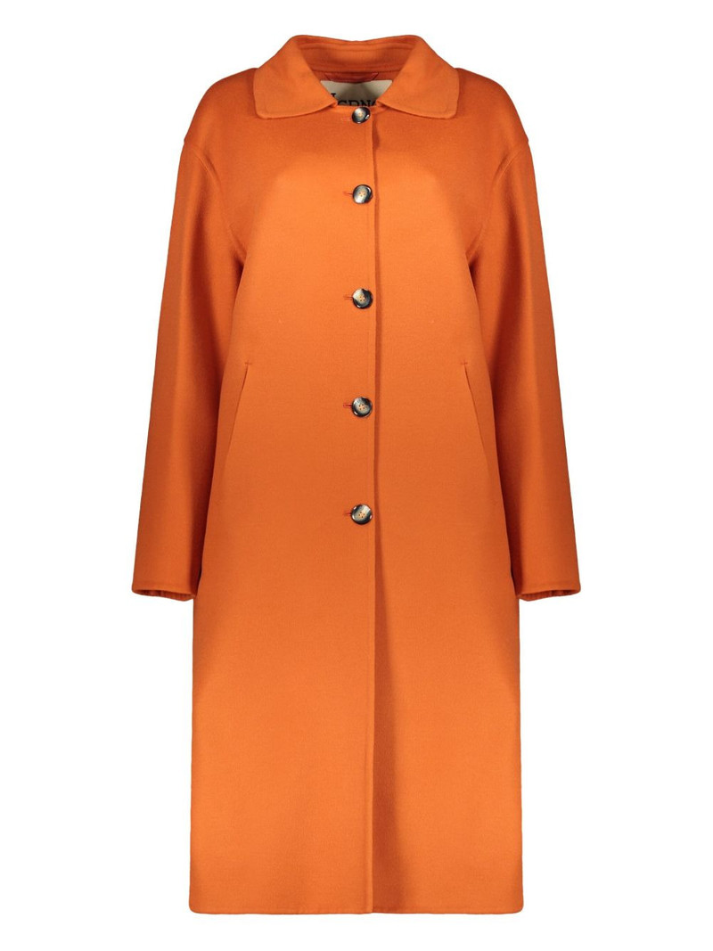 classic-collar wool coat 1