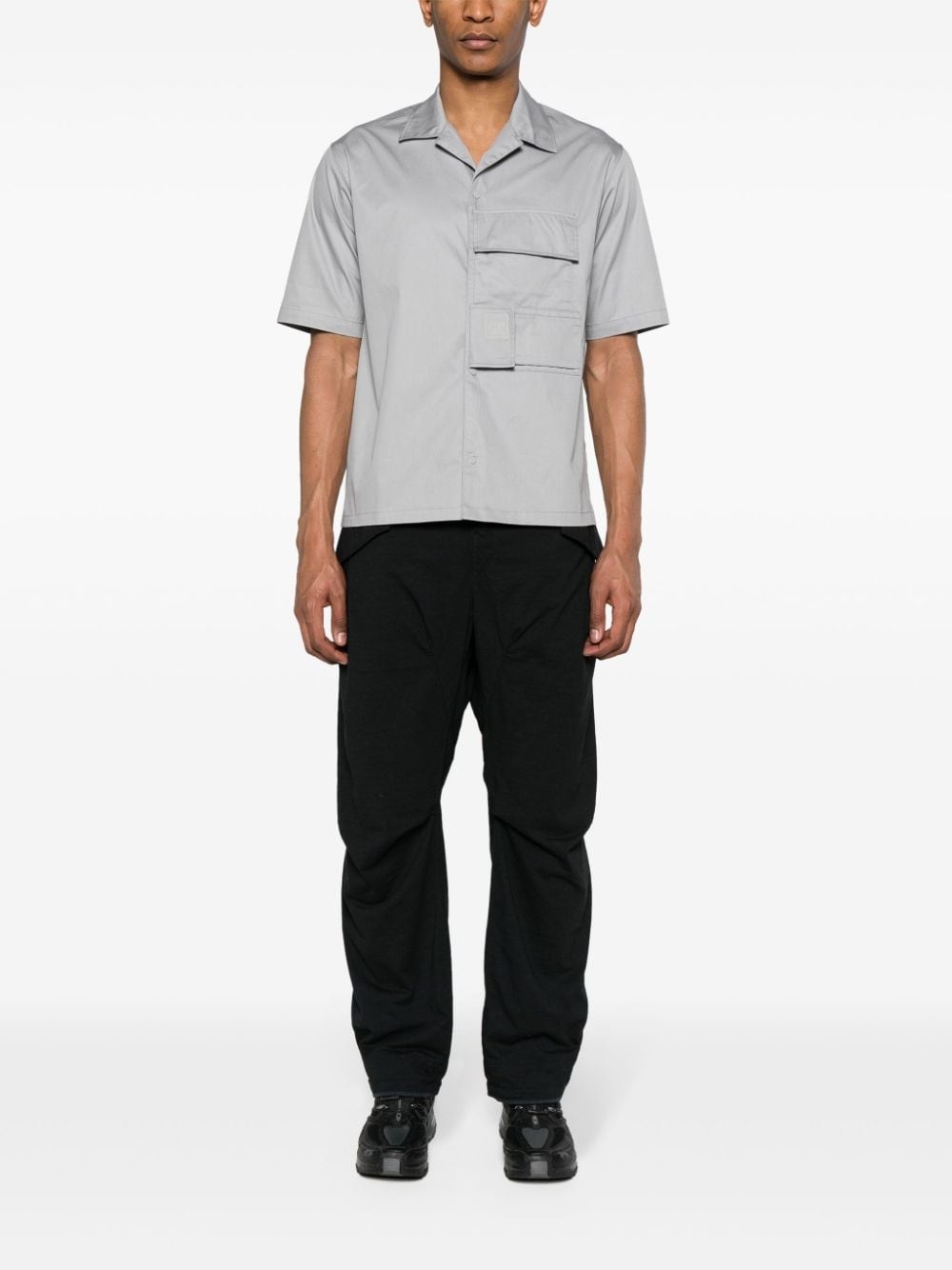 Metropolis Series gabardine shirt - 2