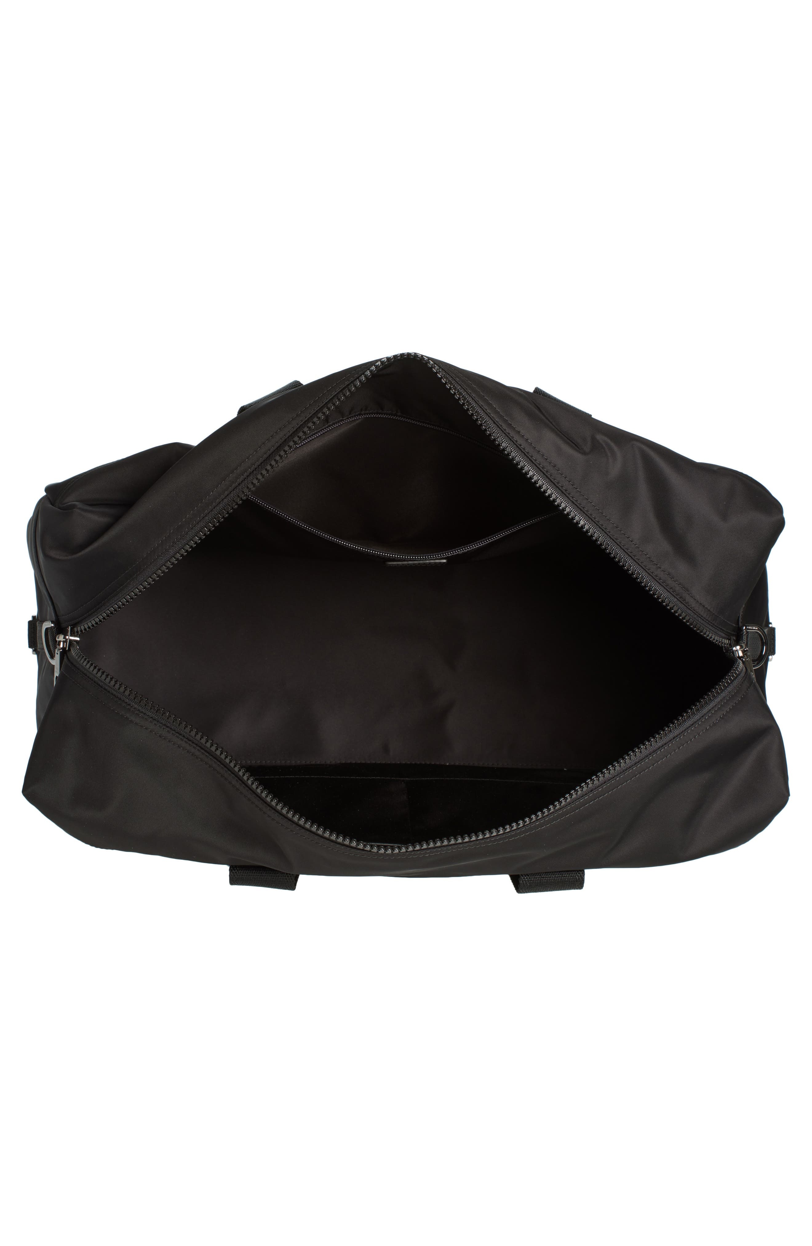 Dolce&Gabbana Logo Lettering Duffle Bag in 8B956 Nero/Nero at Nordstrom - 3