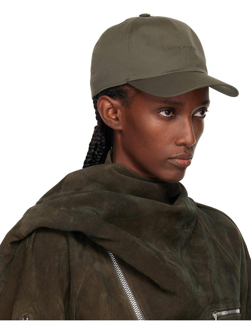 Rick Owens Khaki Concordians Owenscorp Embroidered Cap outlook