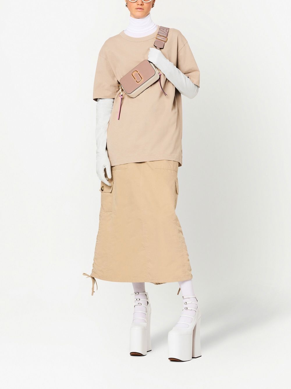 The Snapshot leather crossbody bag - 7