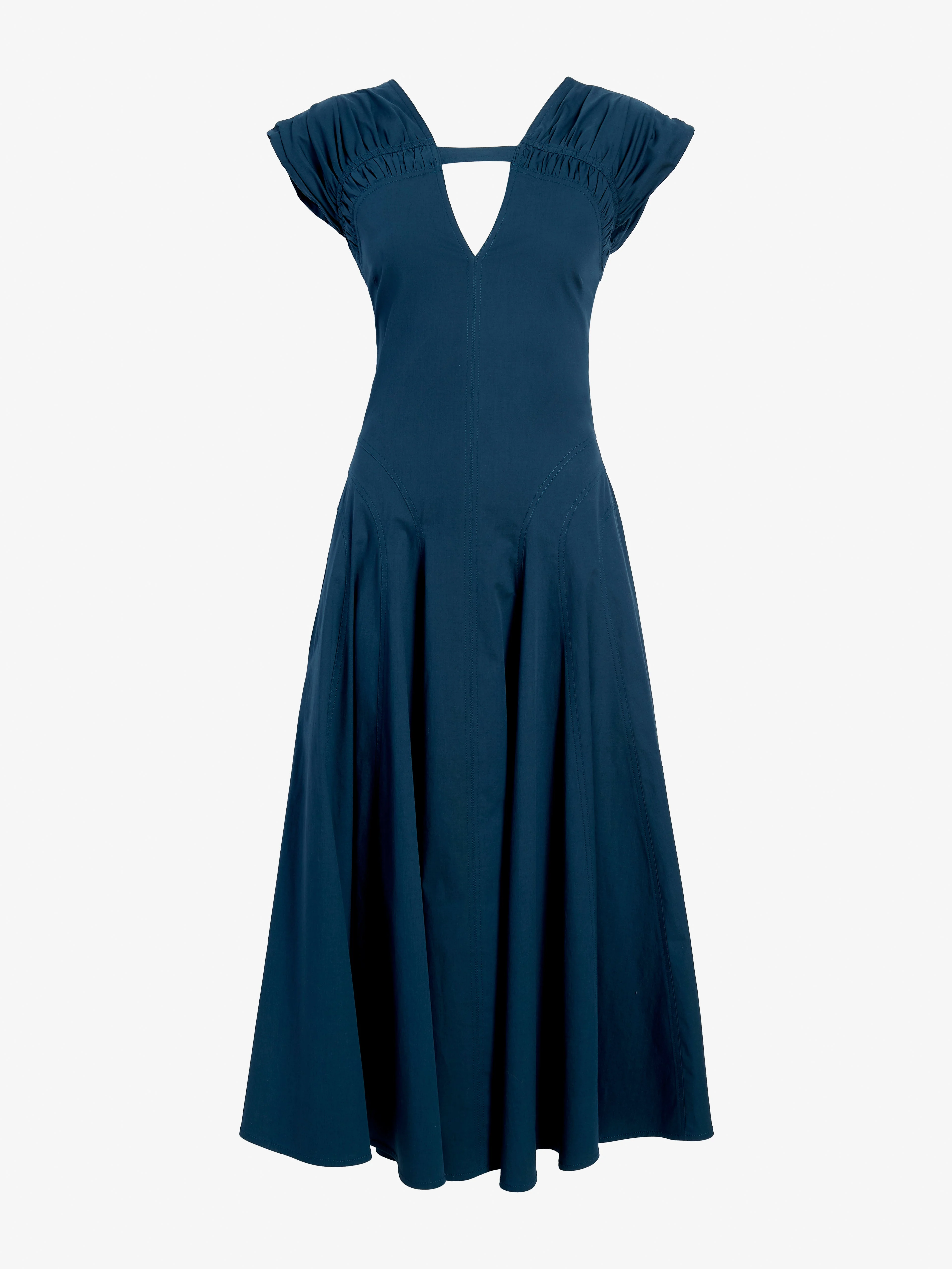 Manoela Dress in Eco Light Compact Poplin - 1