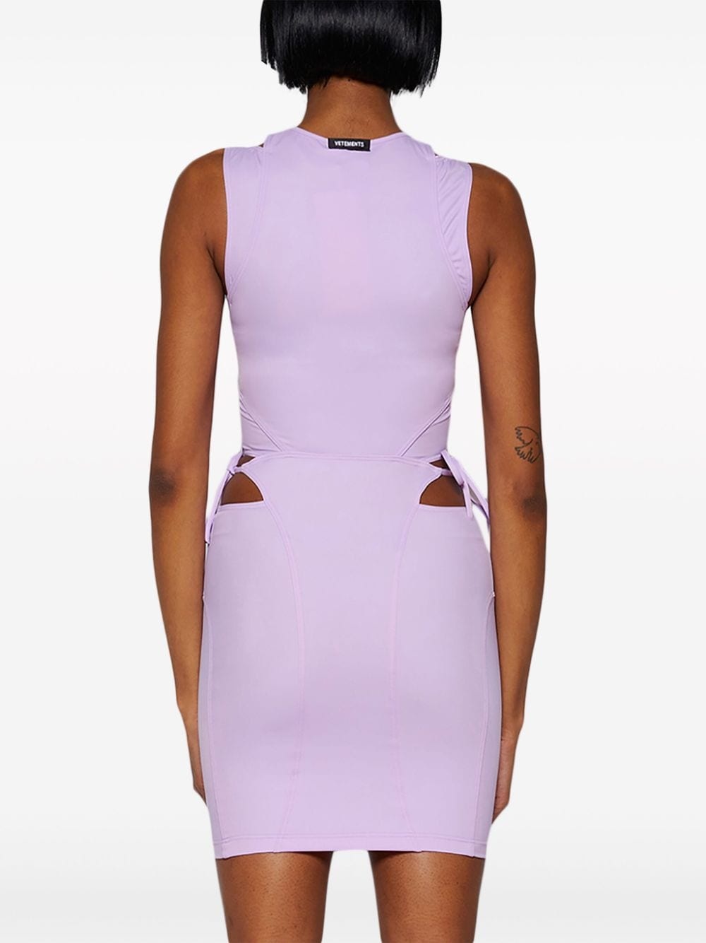 deconstructed bikini minidress - 5