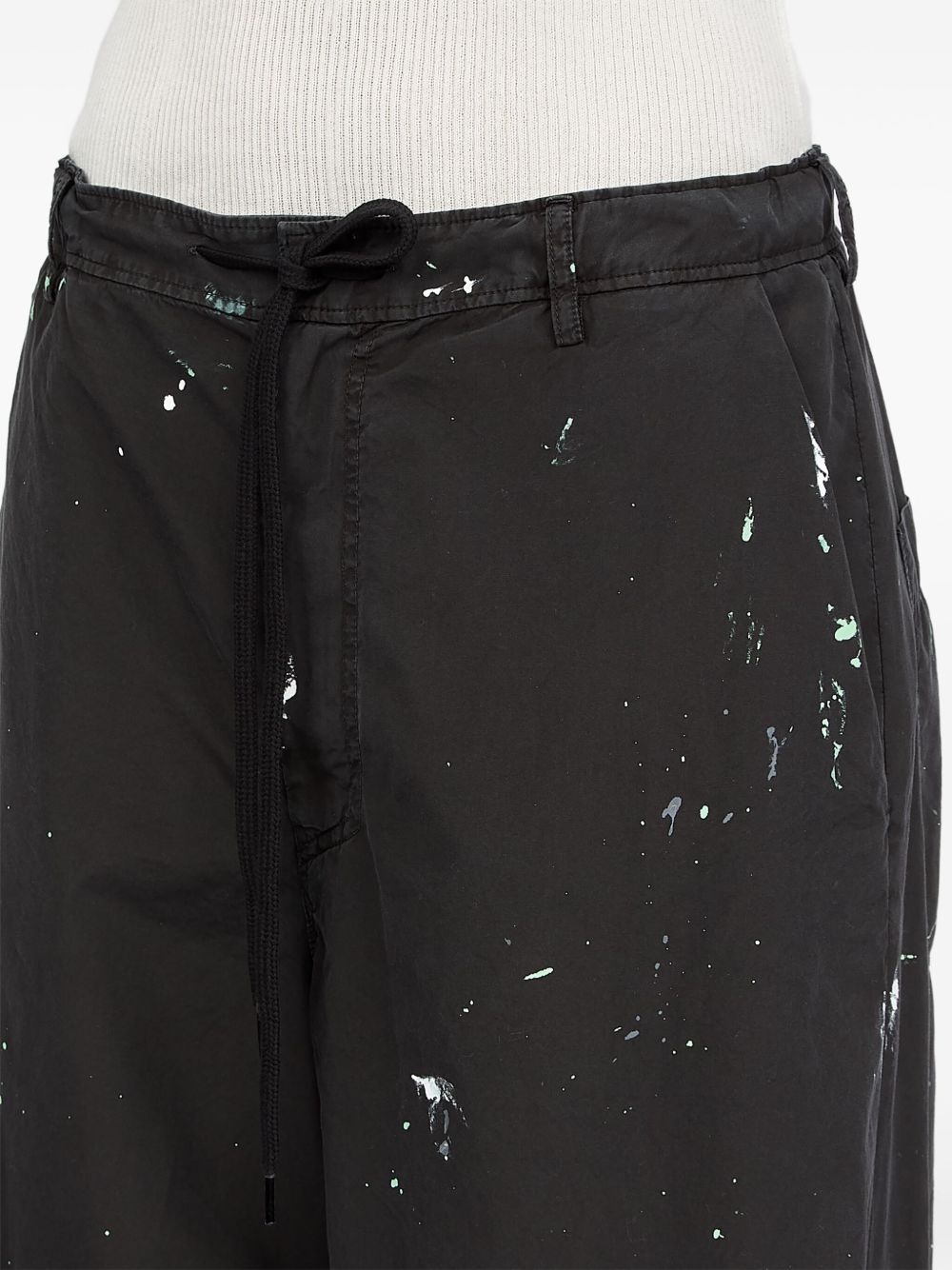paint-splatter trousers - 7