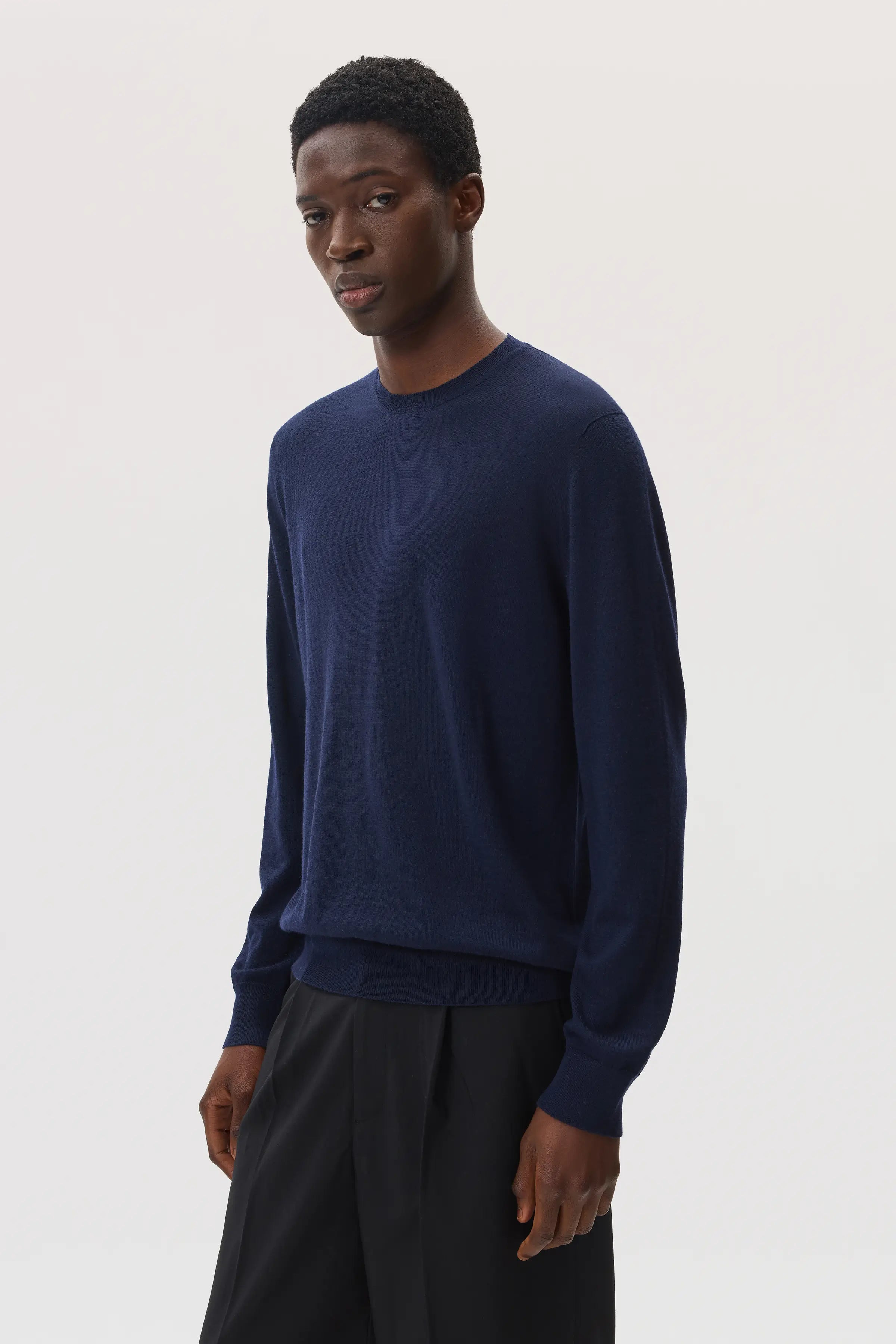 Merino Round Neck Jumper - 3