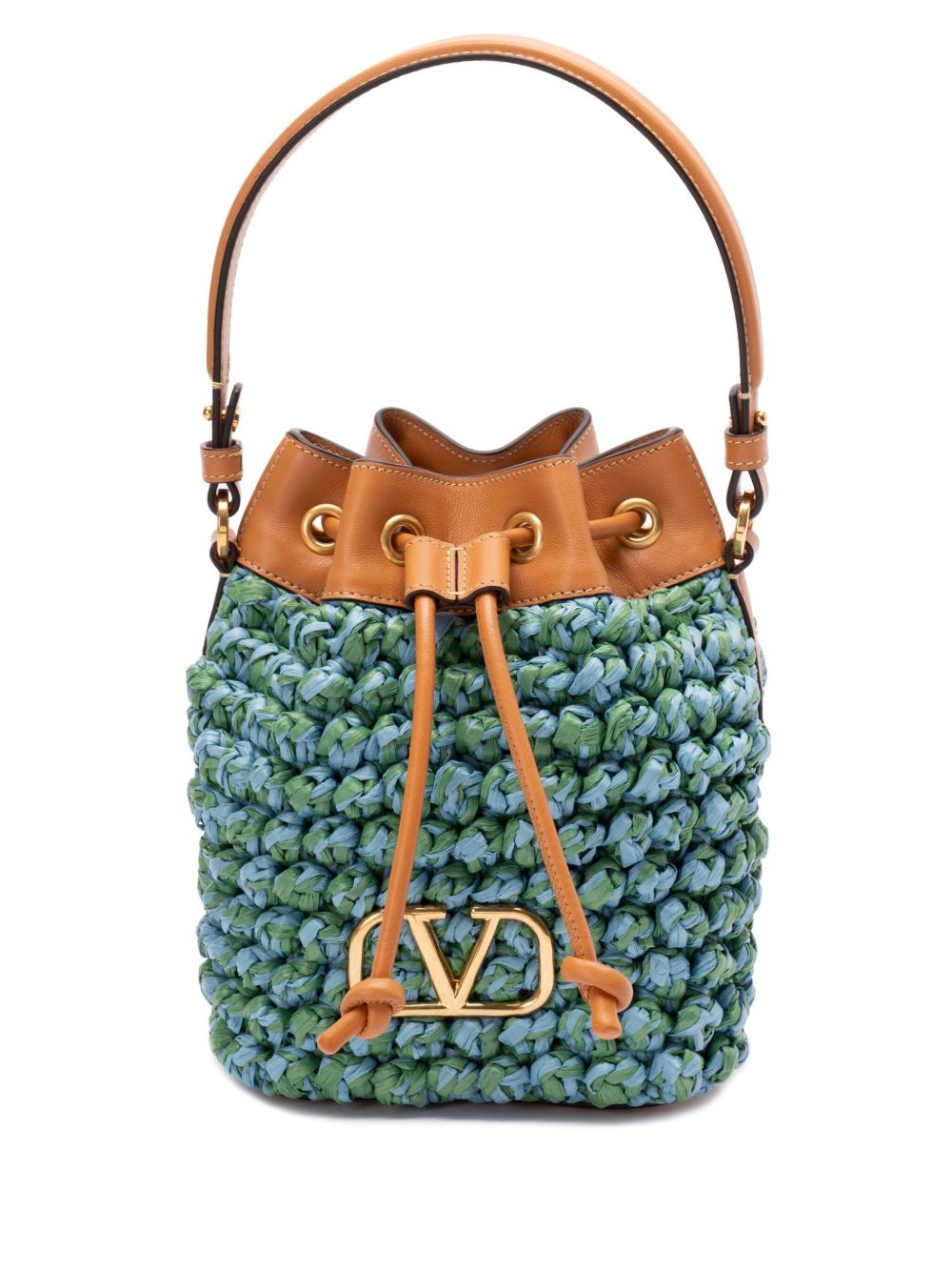 mini VLogo Signature bucket bag - 1