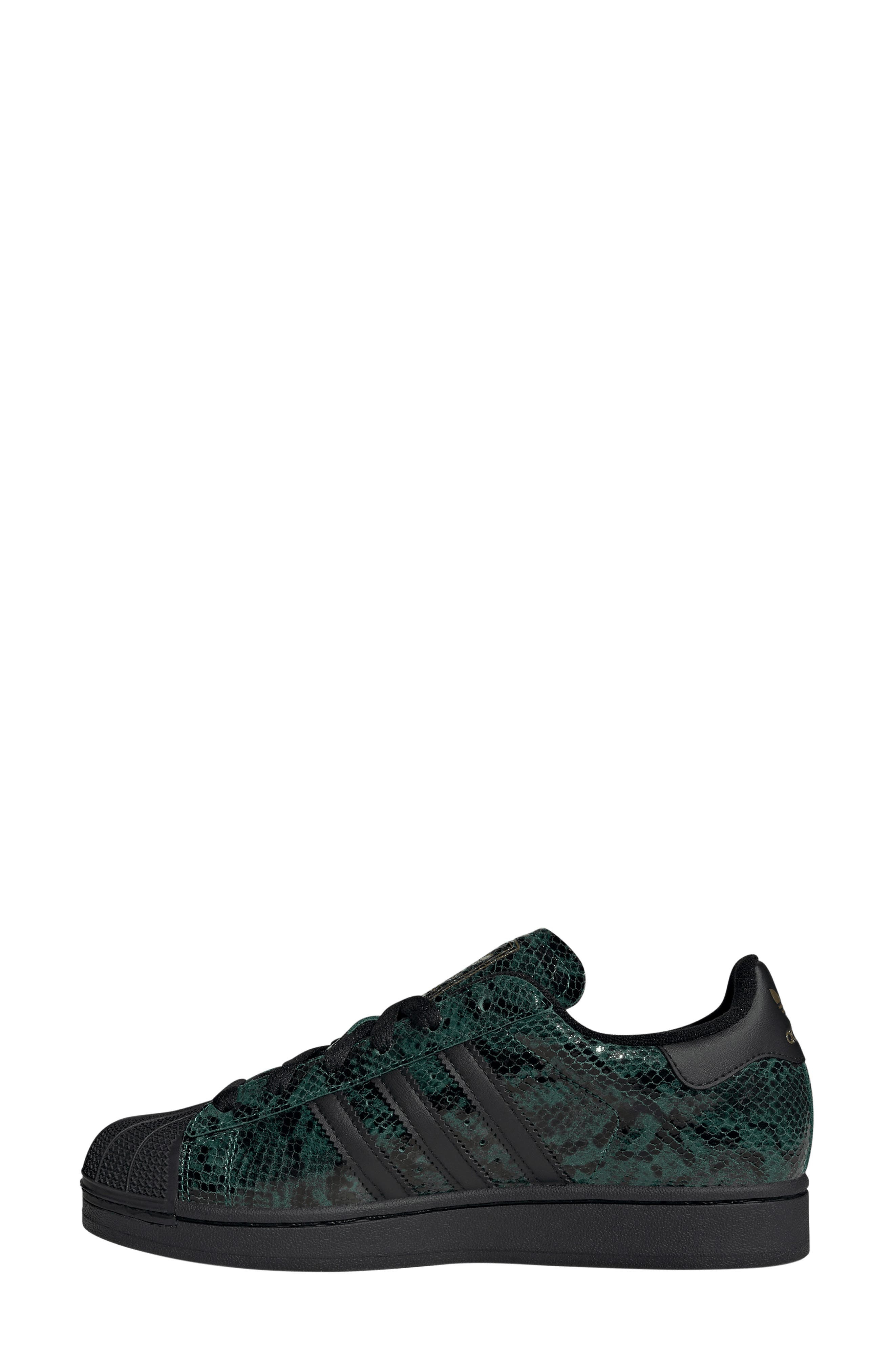 adidas Superstar II Sneaker in Collegiate Green/Black/Gold at Nordstrom - 6
