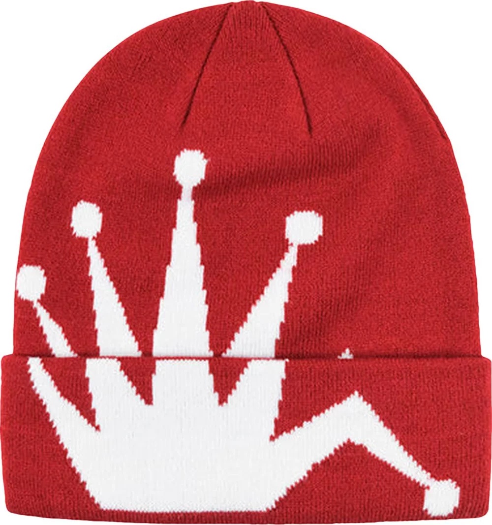 STUSSY Men Crown Jacquard Cuff Beanie - 1