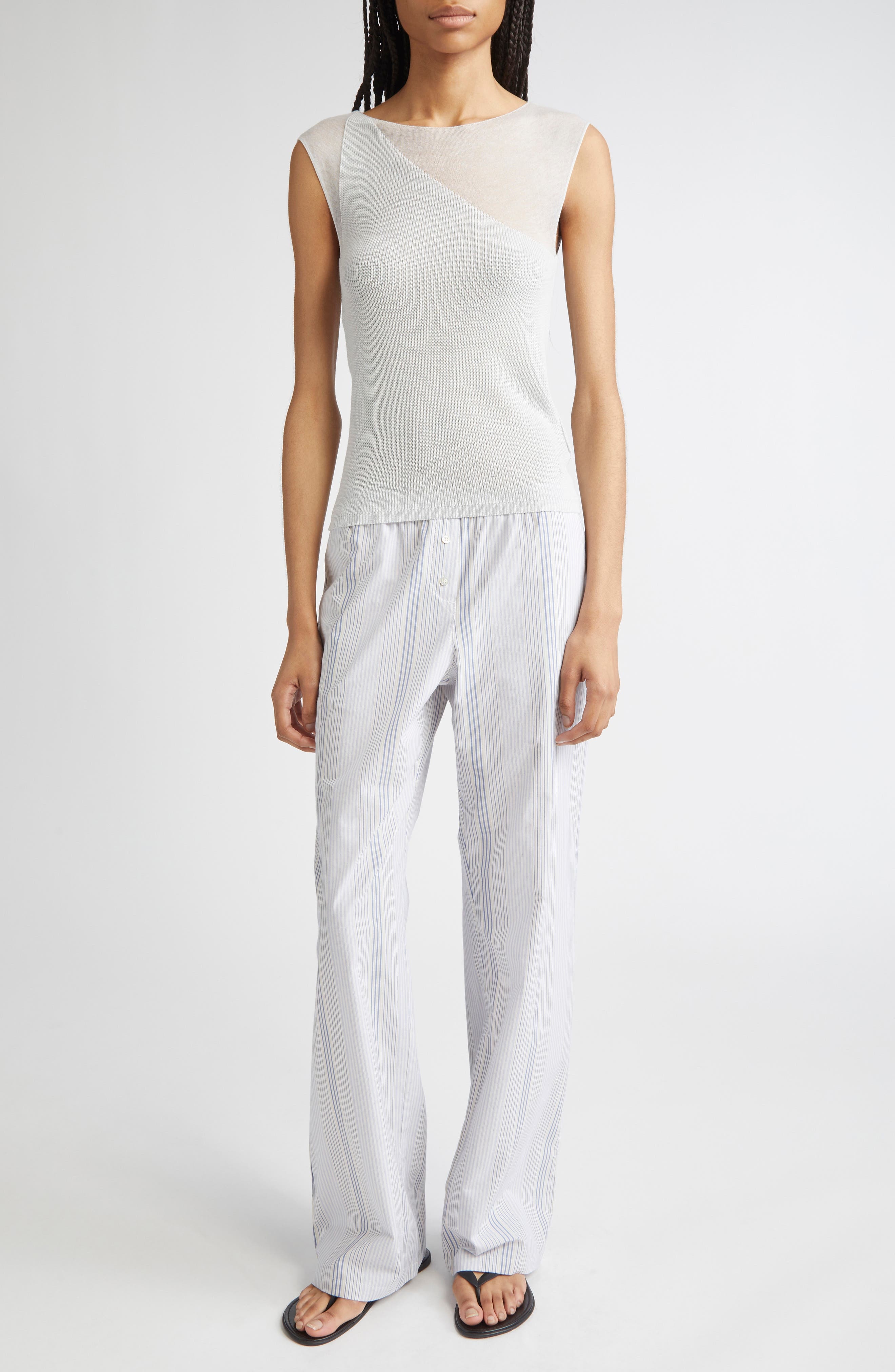 Paloma Wool Kimoto Organic Cotton Blend Pants in Multicolored at Nordstrom - 2