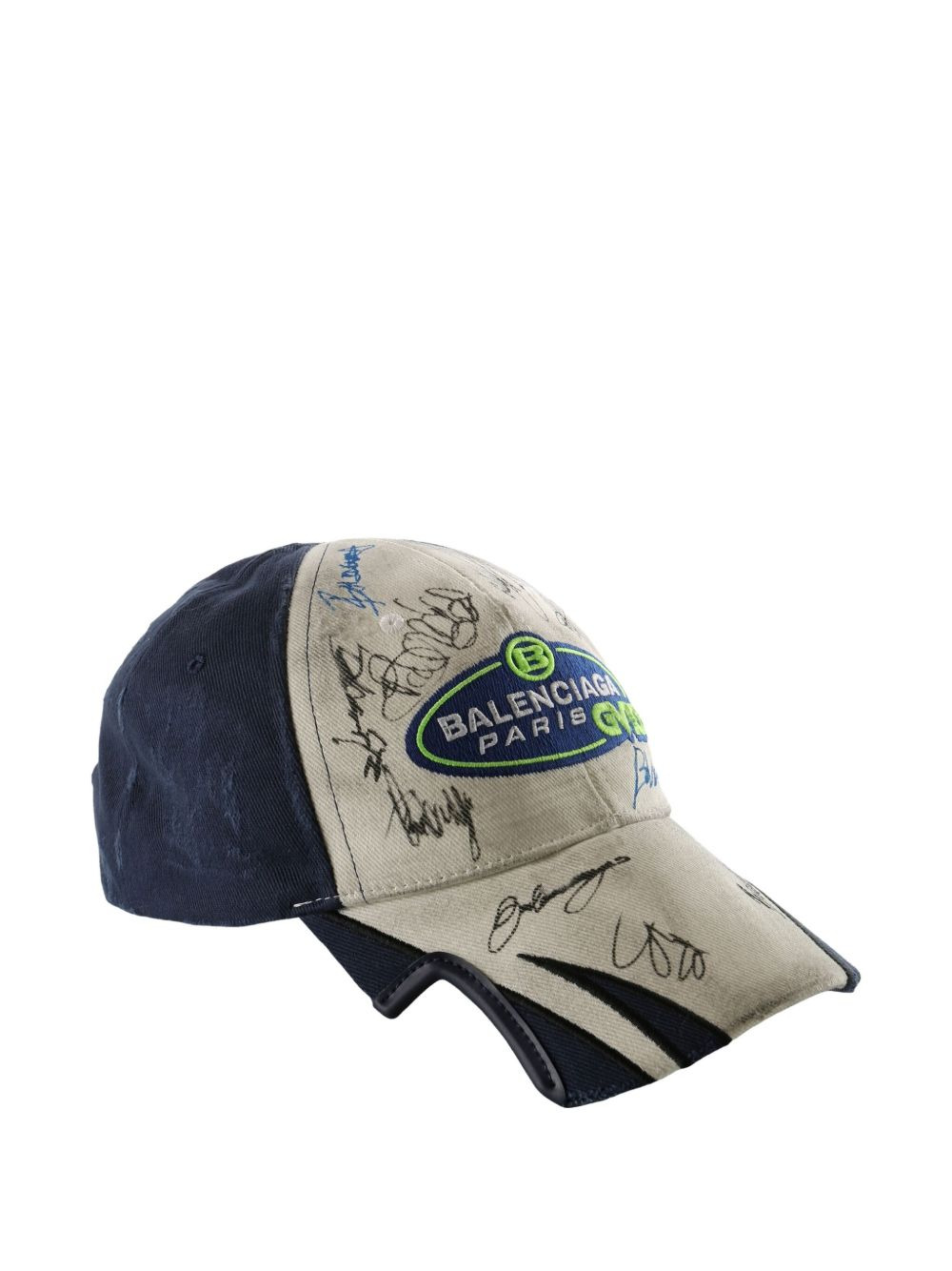 Scribble logo baseball cap - 3