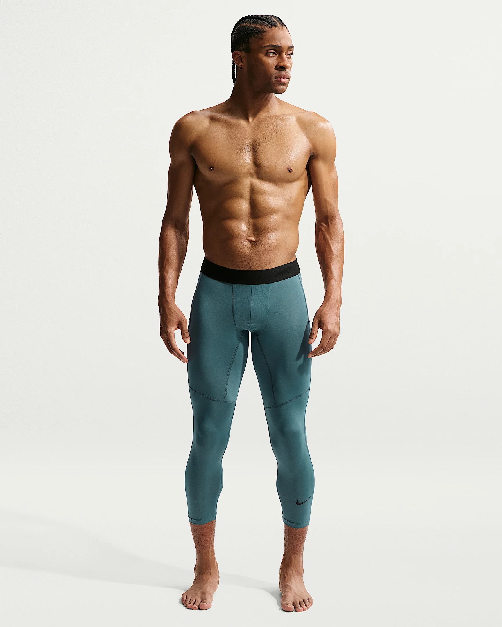 Nike Pro Men's Dri-FIT 3/4-Length Fitness Tights - 1