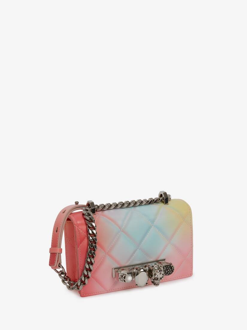 Mini Jewelled Satchel in Multicolor - 2