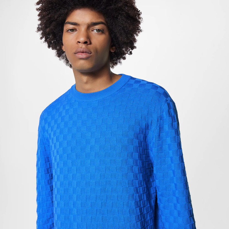 LVSE Damier Signature Crewneck 2