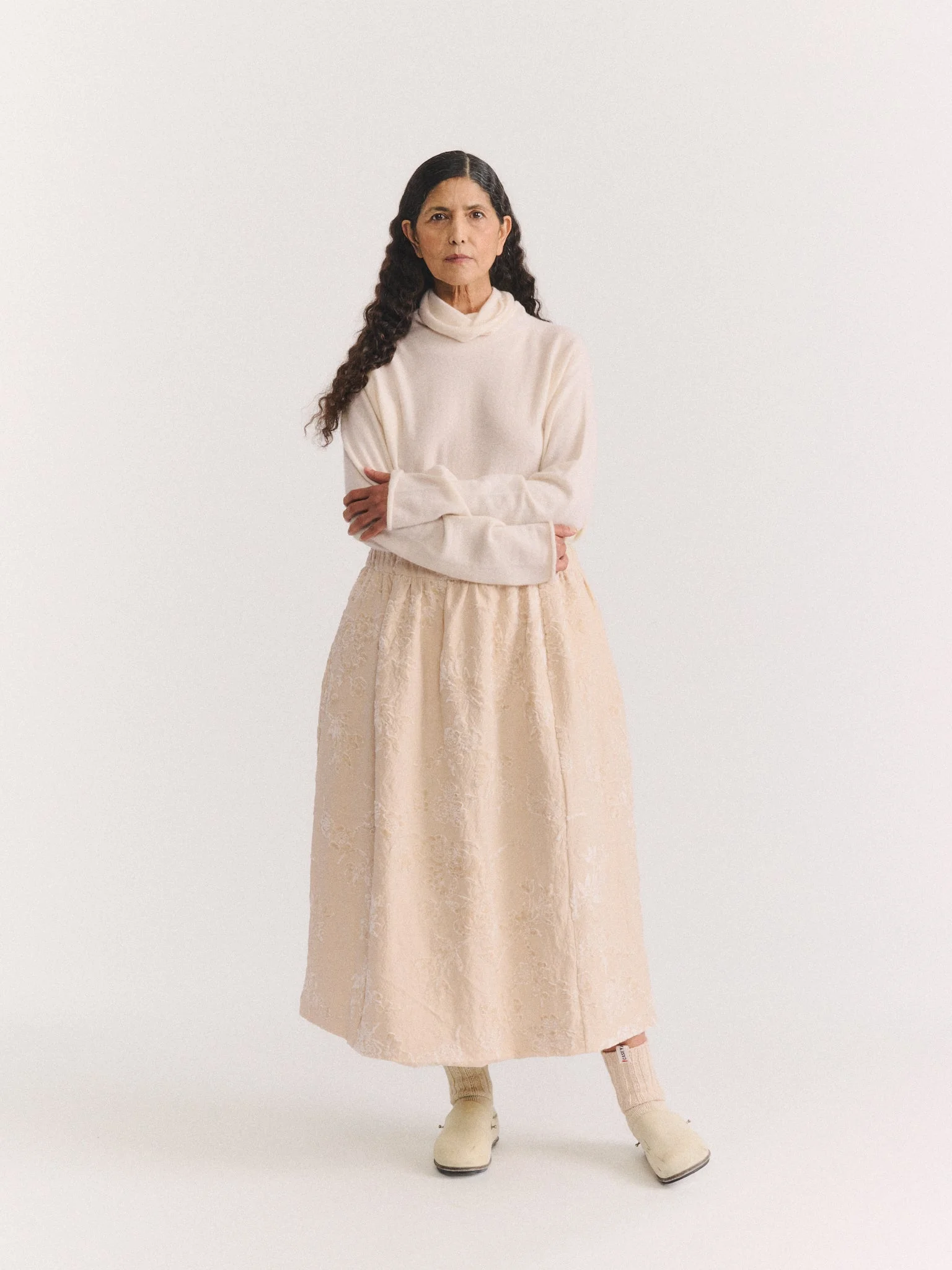 GHOSTY SKIRT - JACQUARD - NATURAL - 1