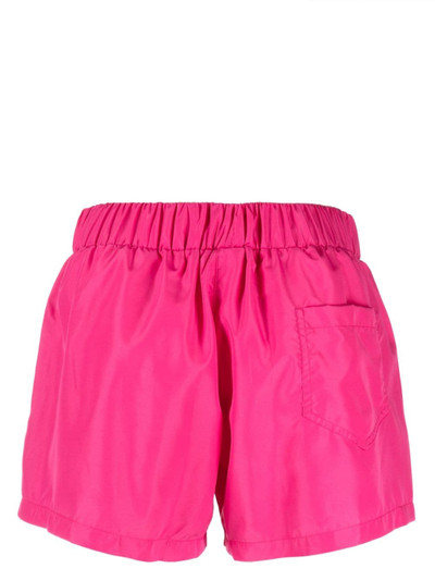 Moschino rubberised-logo swim shorts outlook