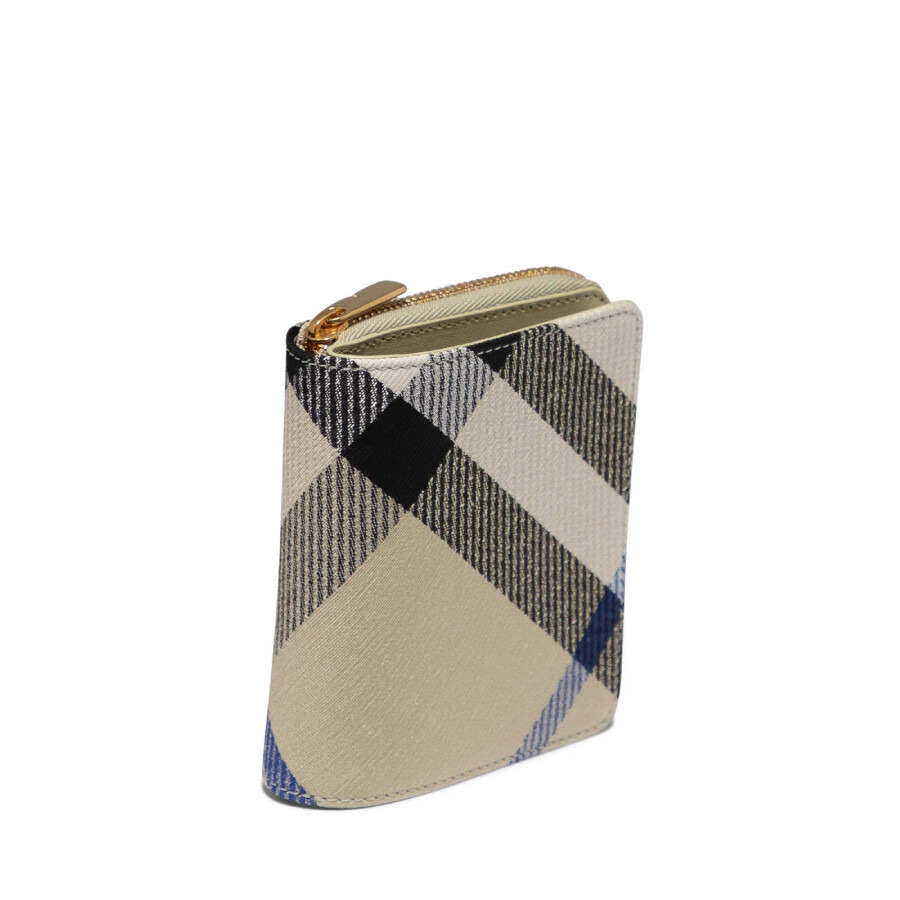 Burberry Check Zip Bifold Wallet - 3