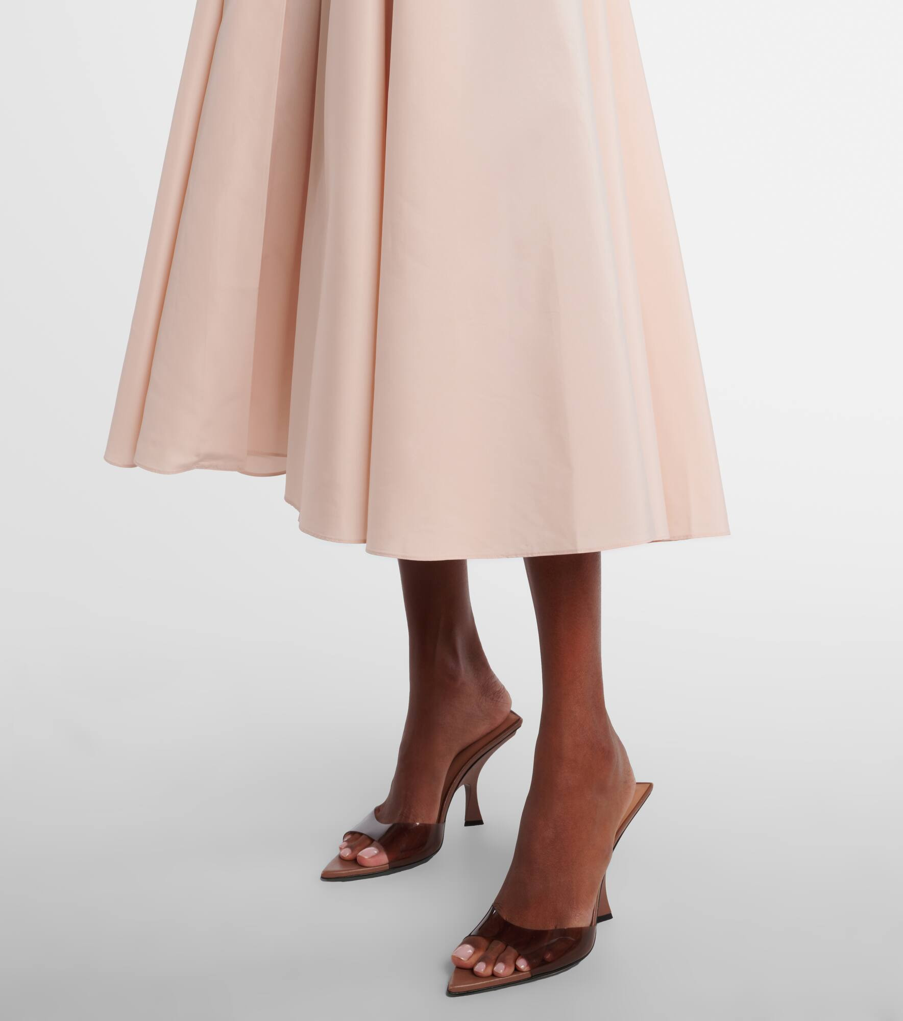Flared midi dress - 6