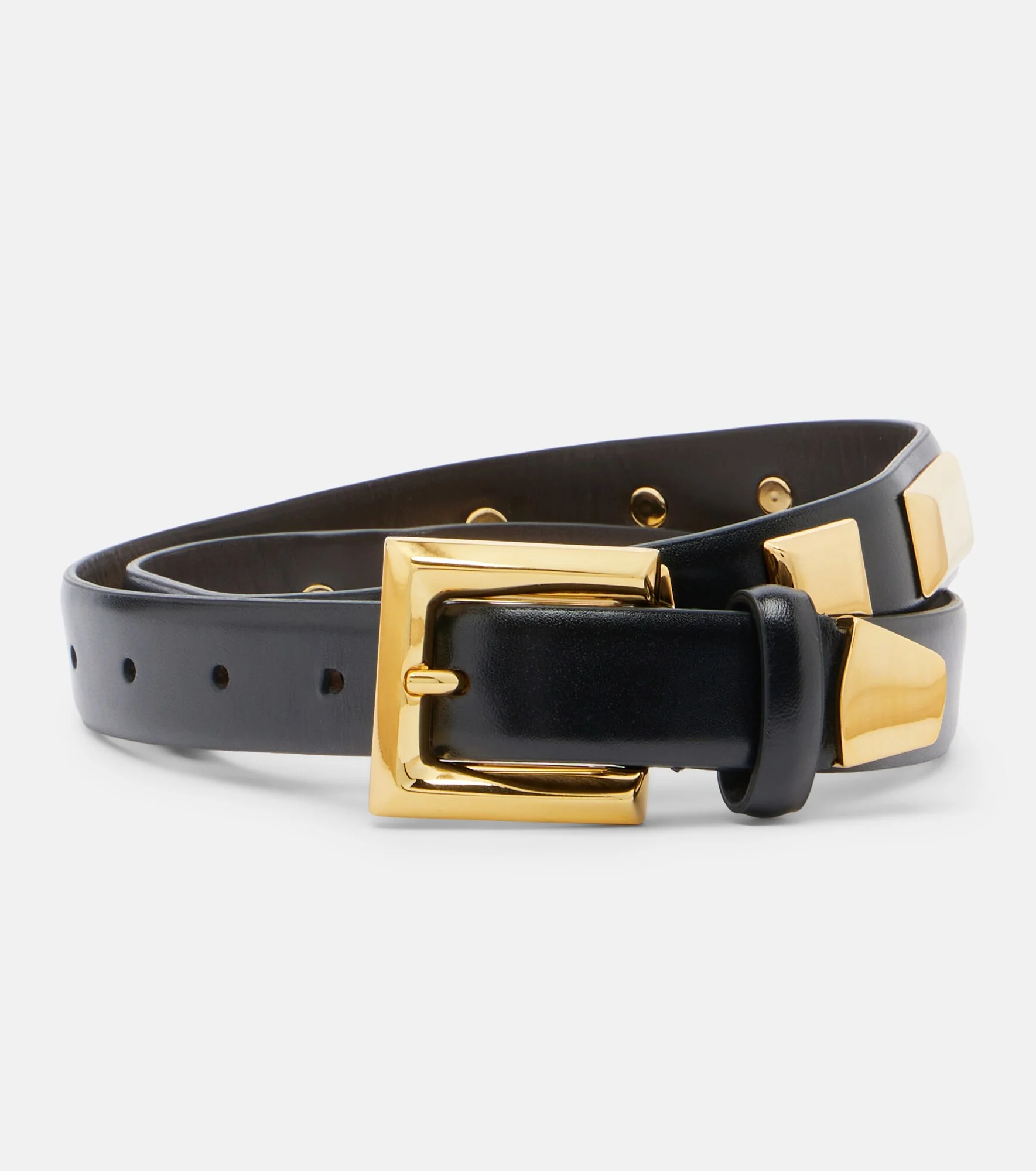 Josephine studded leather belt - 1