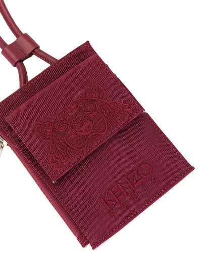 KENZO Canvas Kampus Tiger cardholder outlook