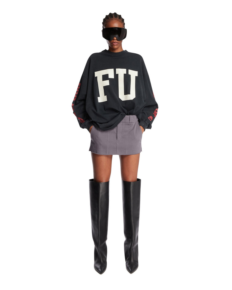 Fear of God Black Long Sleeve Printed T-Shirt outlook