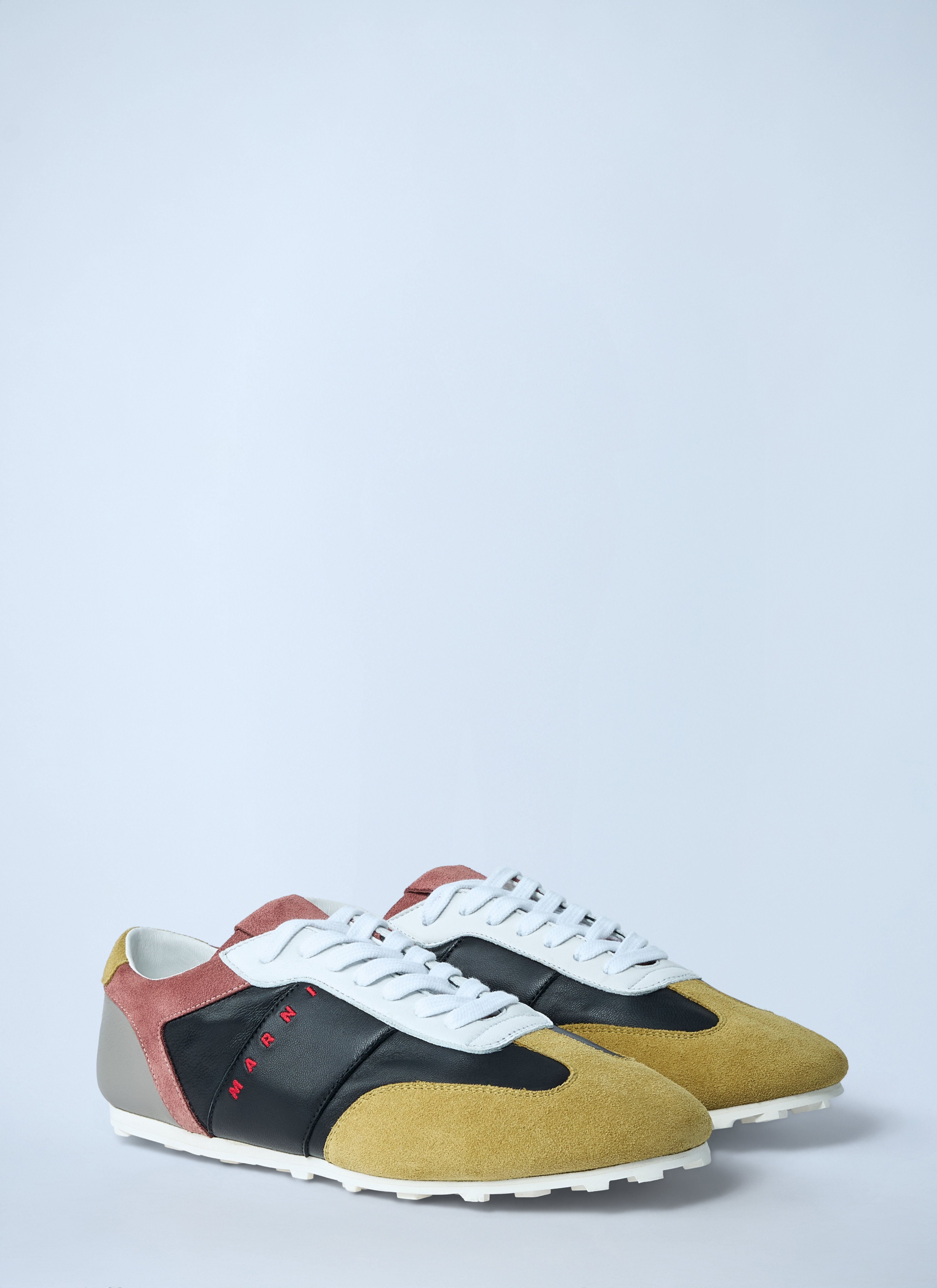 Marni Women Softy Soccer Leather Sneakers - 2