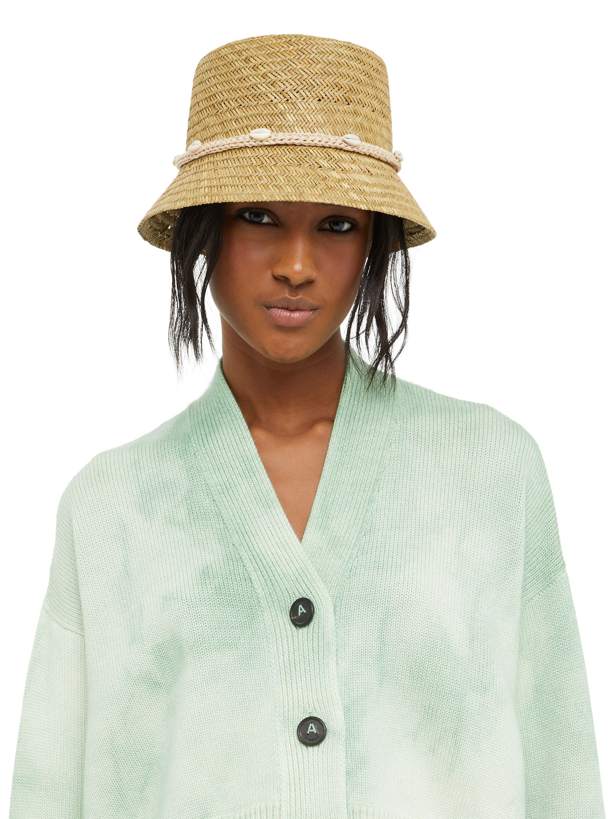 Akasha Straw Bucket Hat - 5